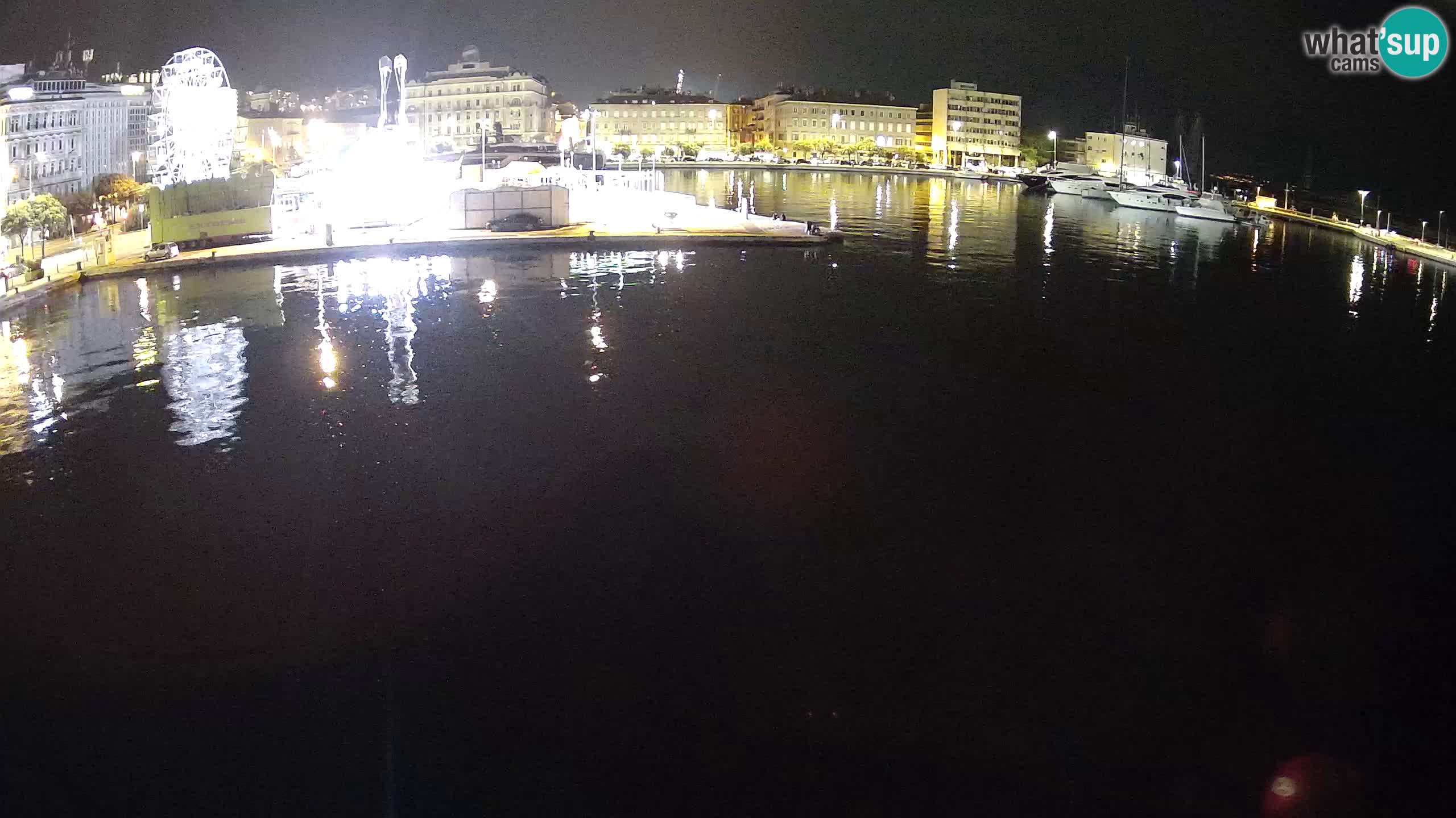 Botel Marina cámara web en vivo Rijeka
