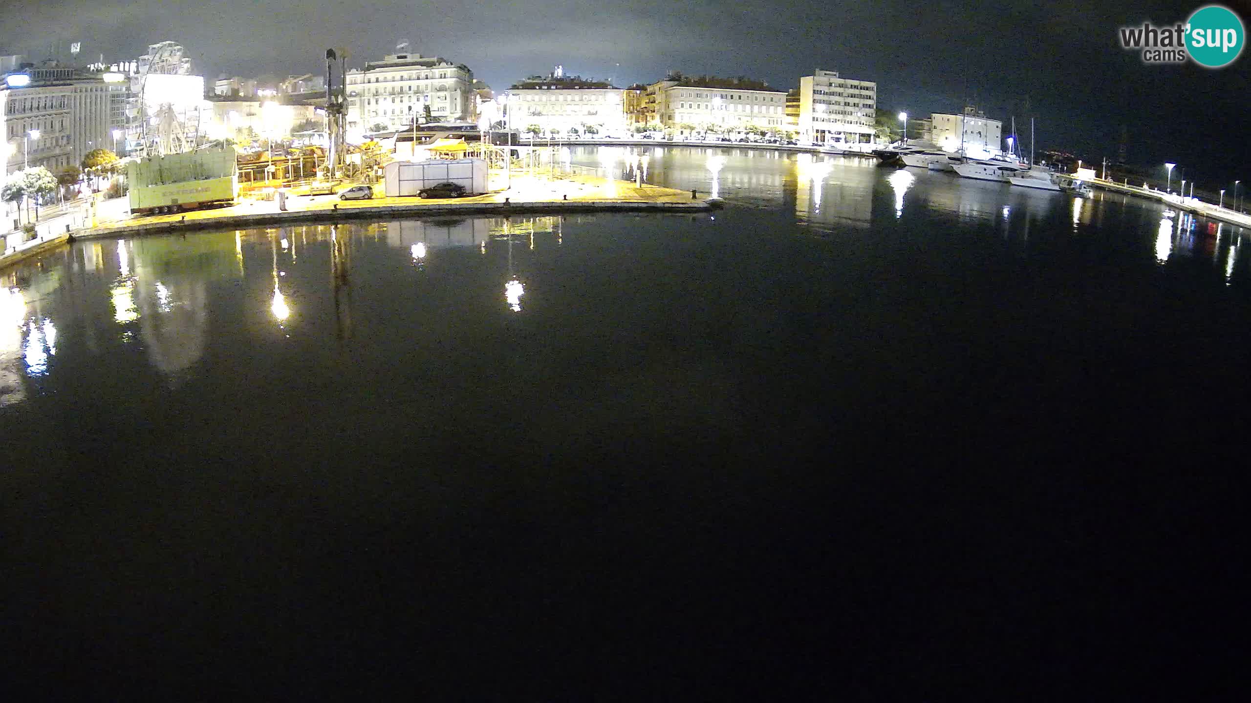 Botel Marina cámara web en vivo Rijeka