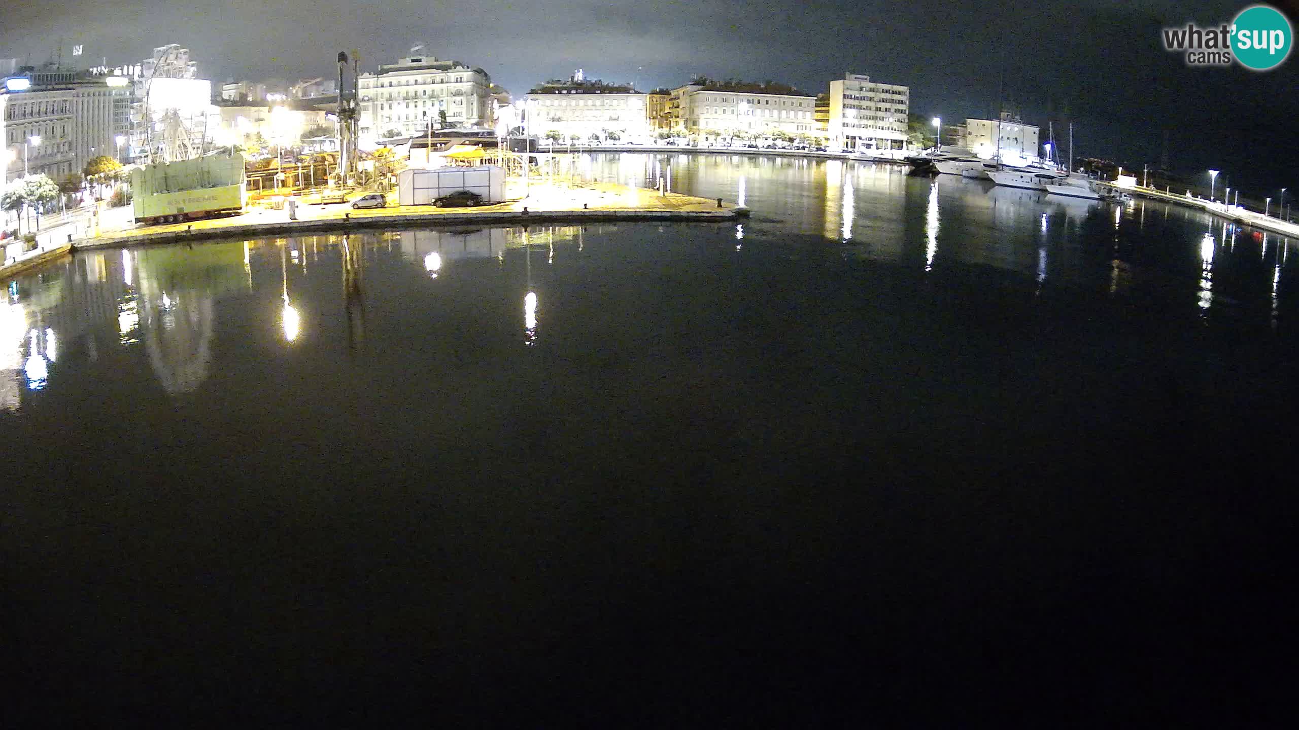 Botel Marina cámara web en vivo Rijeka
