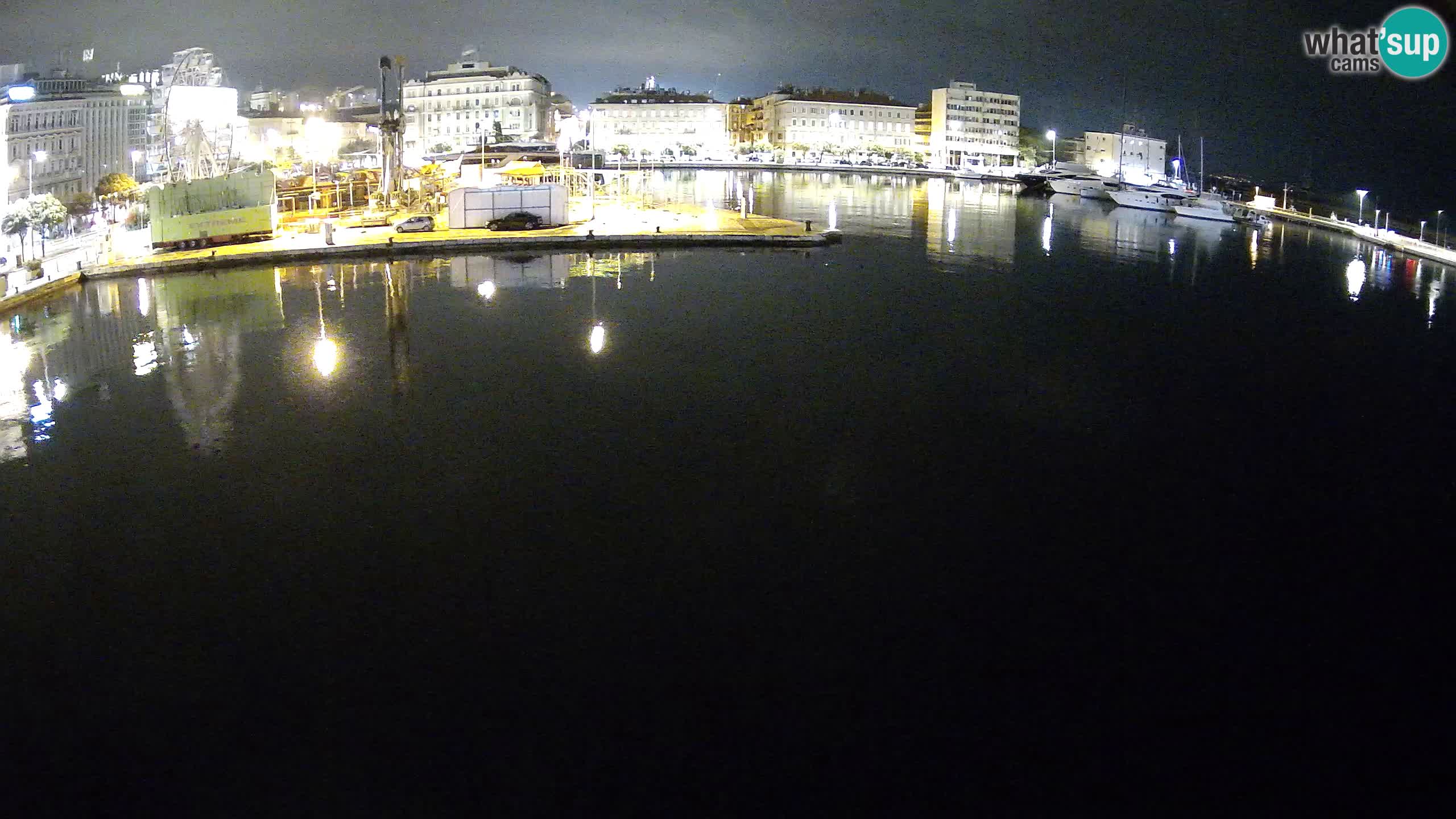 Reka – Botel Marina spletna kamera