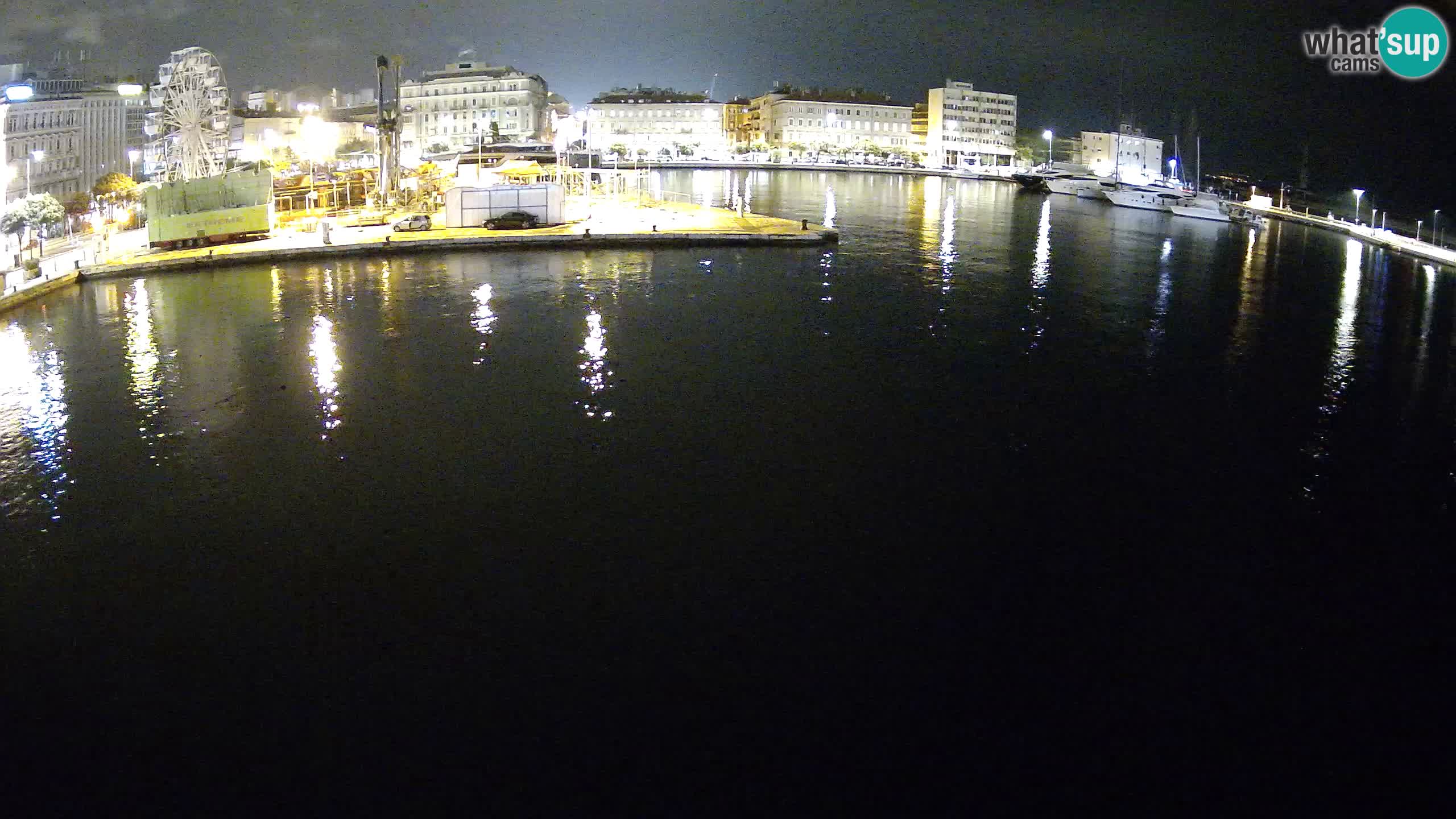 Rijeka – Botel Marina web kamera