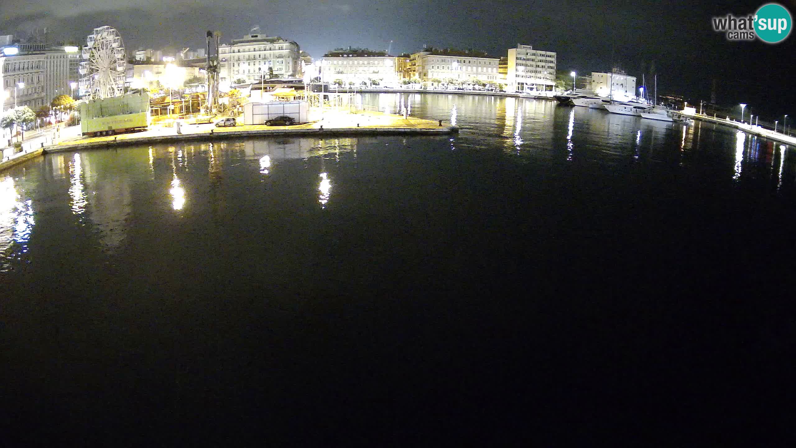 Botel Marina – Fiume live webcam