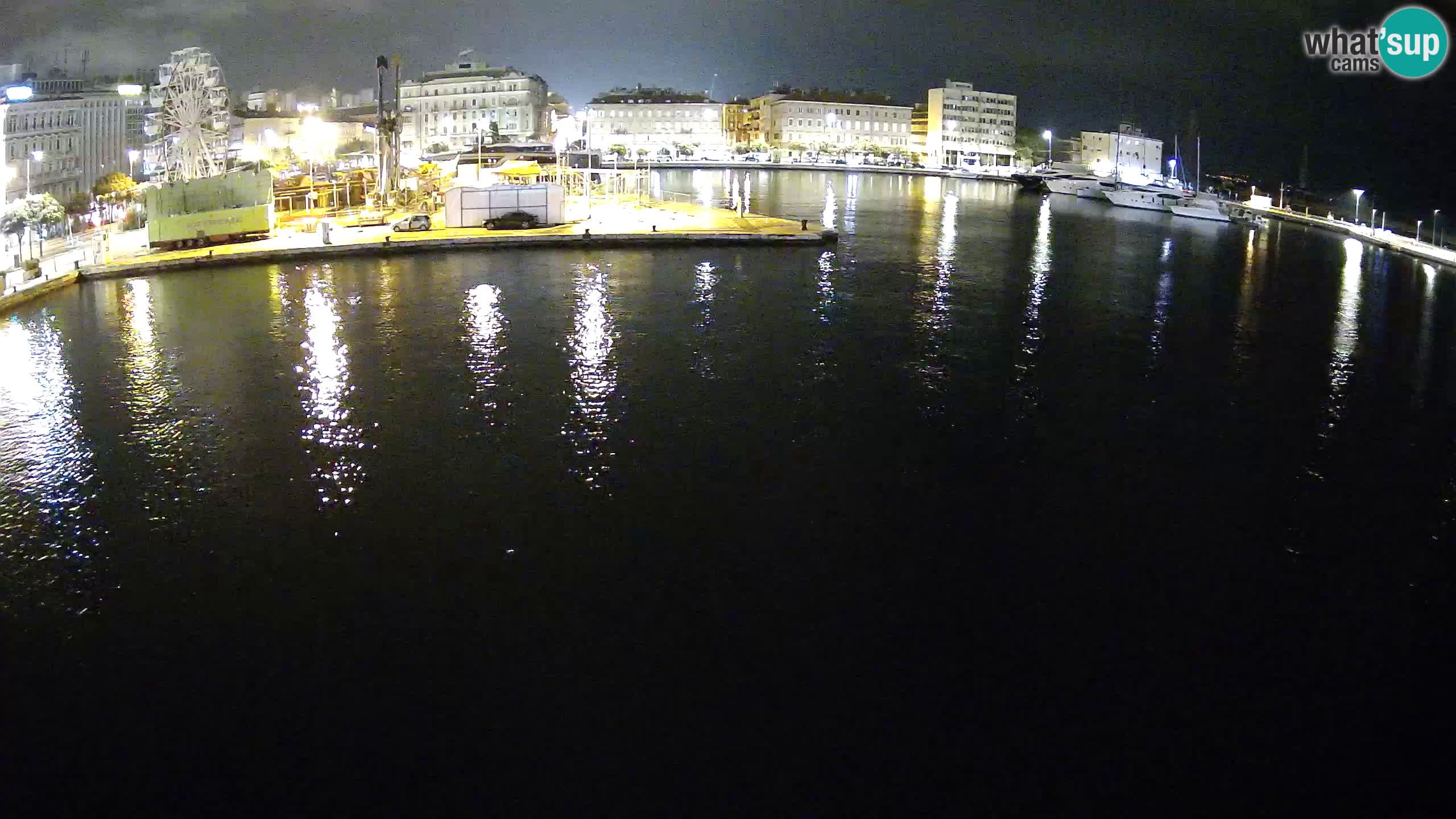 Botel Marina cámara web en vivo Rijeka