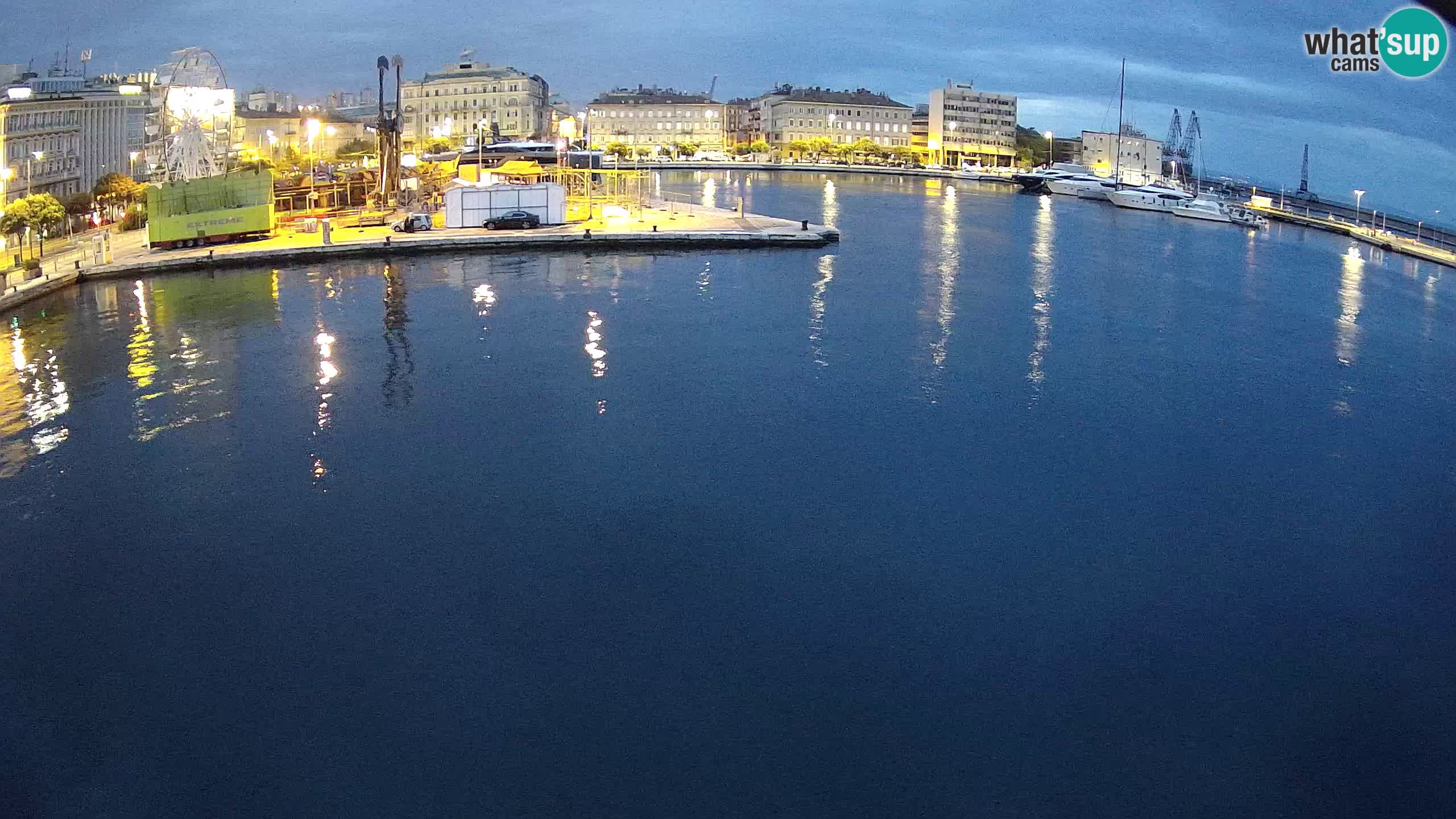 Rijeka – Botel Marina webcam en direct
