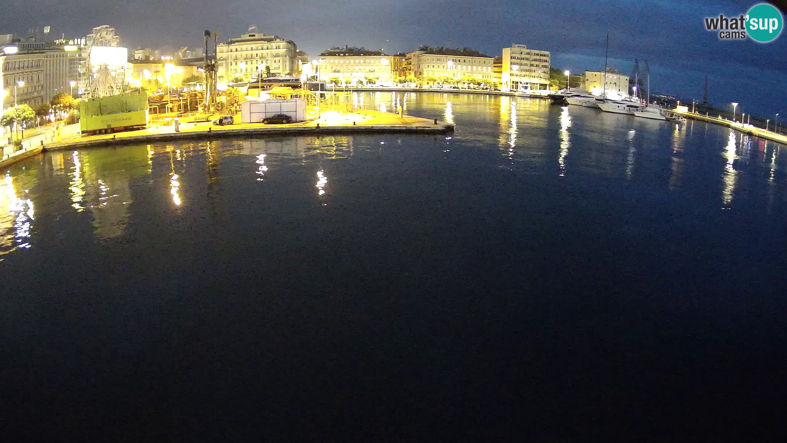 Botel Marina – Rijeka webcam