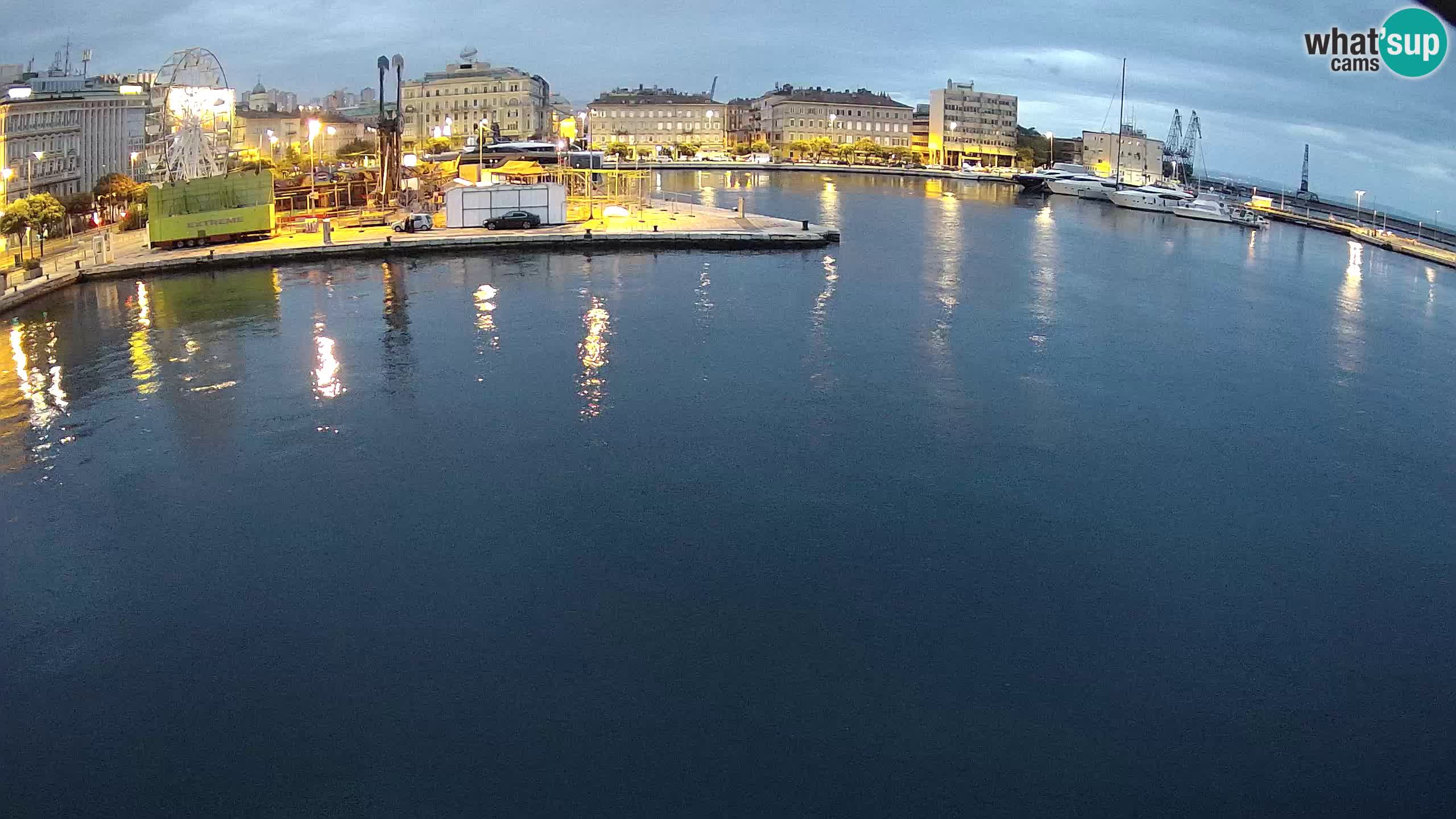 Rijeka – Botel Marina webcam en direct