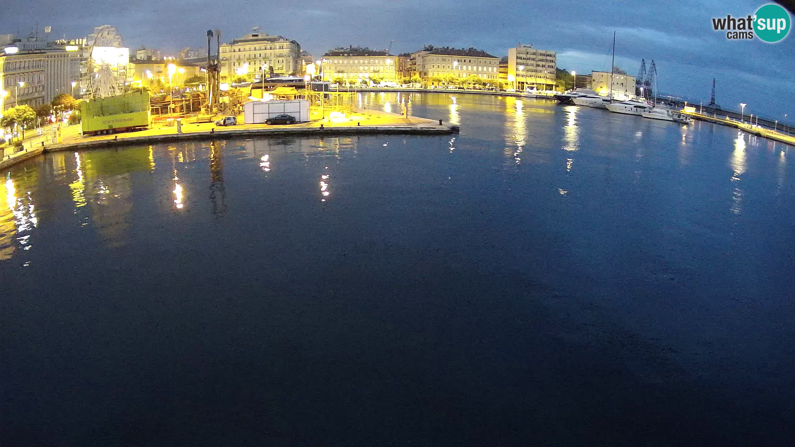 Botel Marina cámara web en vivo Rijeka