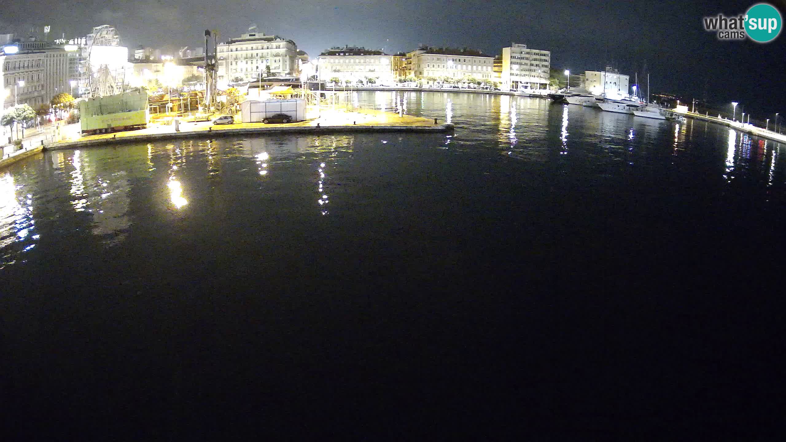 Botel Marina cámara web en vivo Rijeka