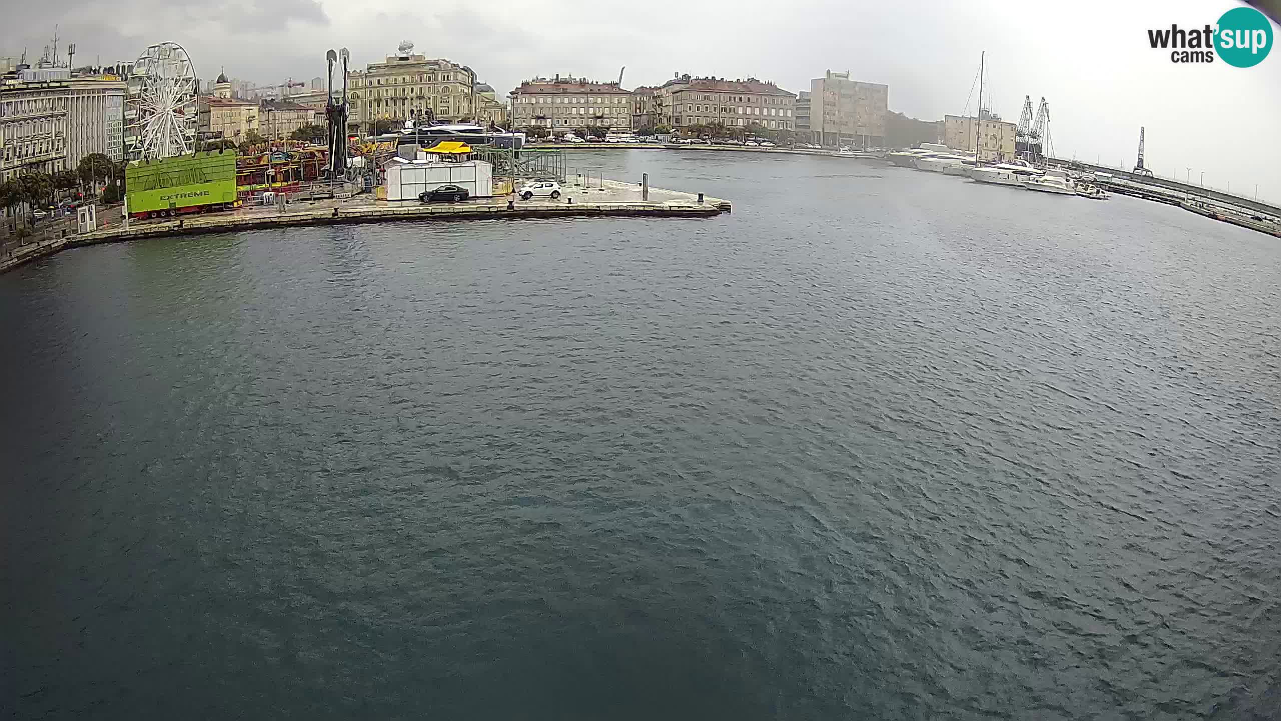 Botel Marina – Rijeka webcam