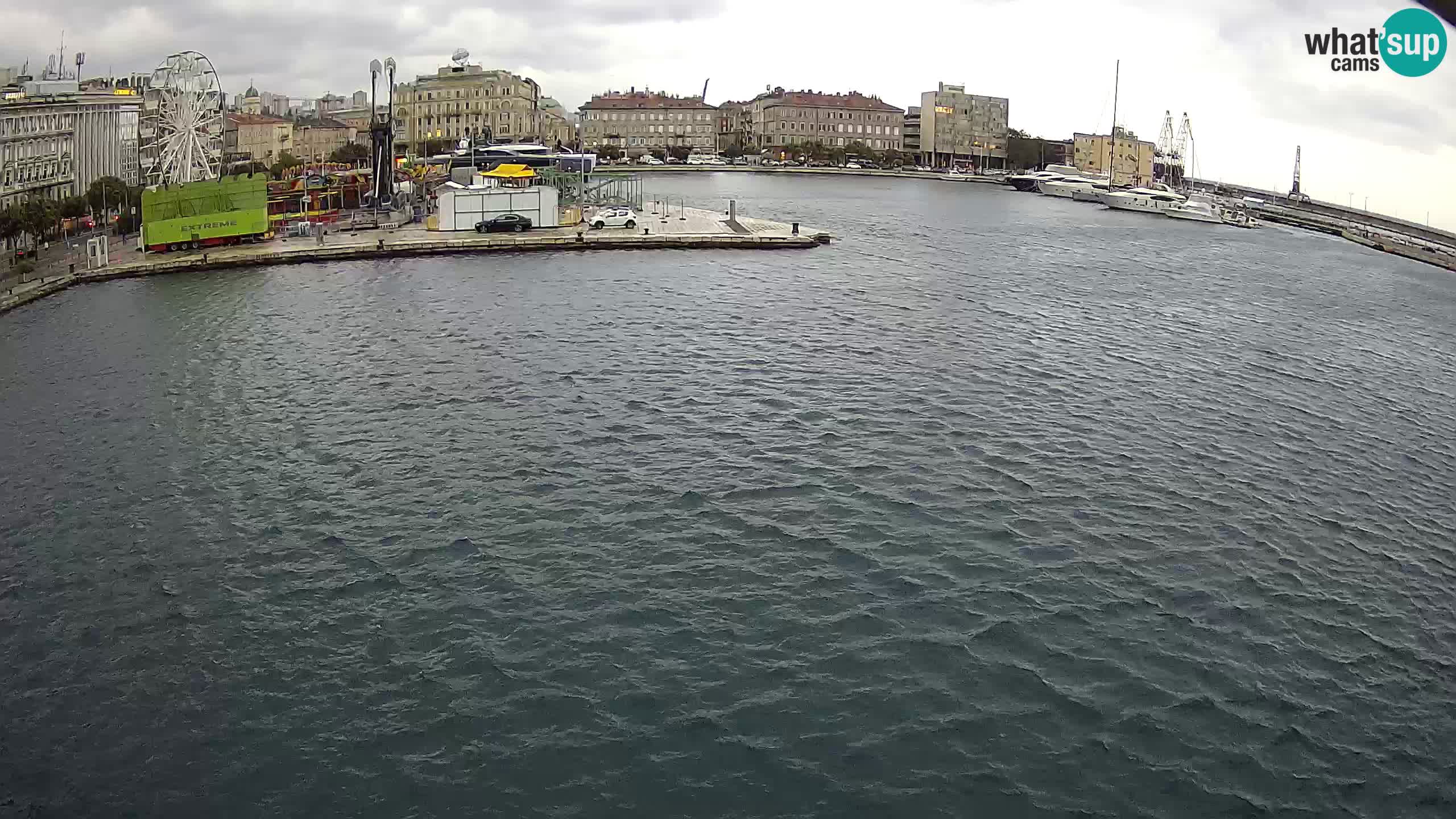 Reka – Botel Marina spletna kamera