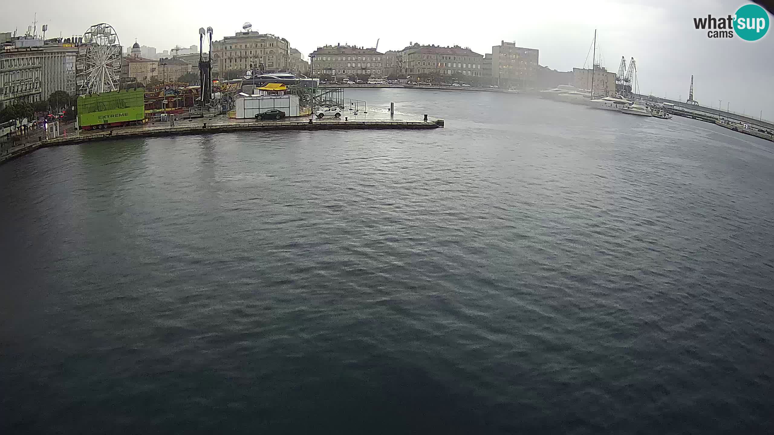 Botel Marina cámara web en vivo Rijeka