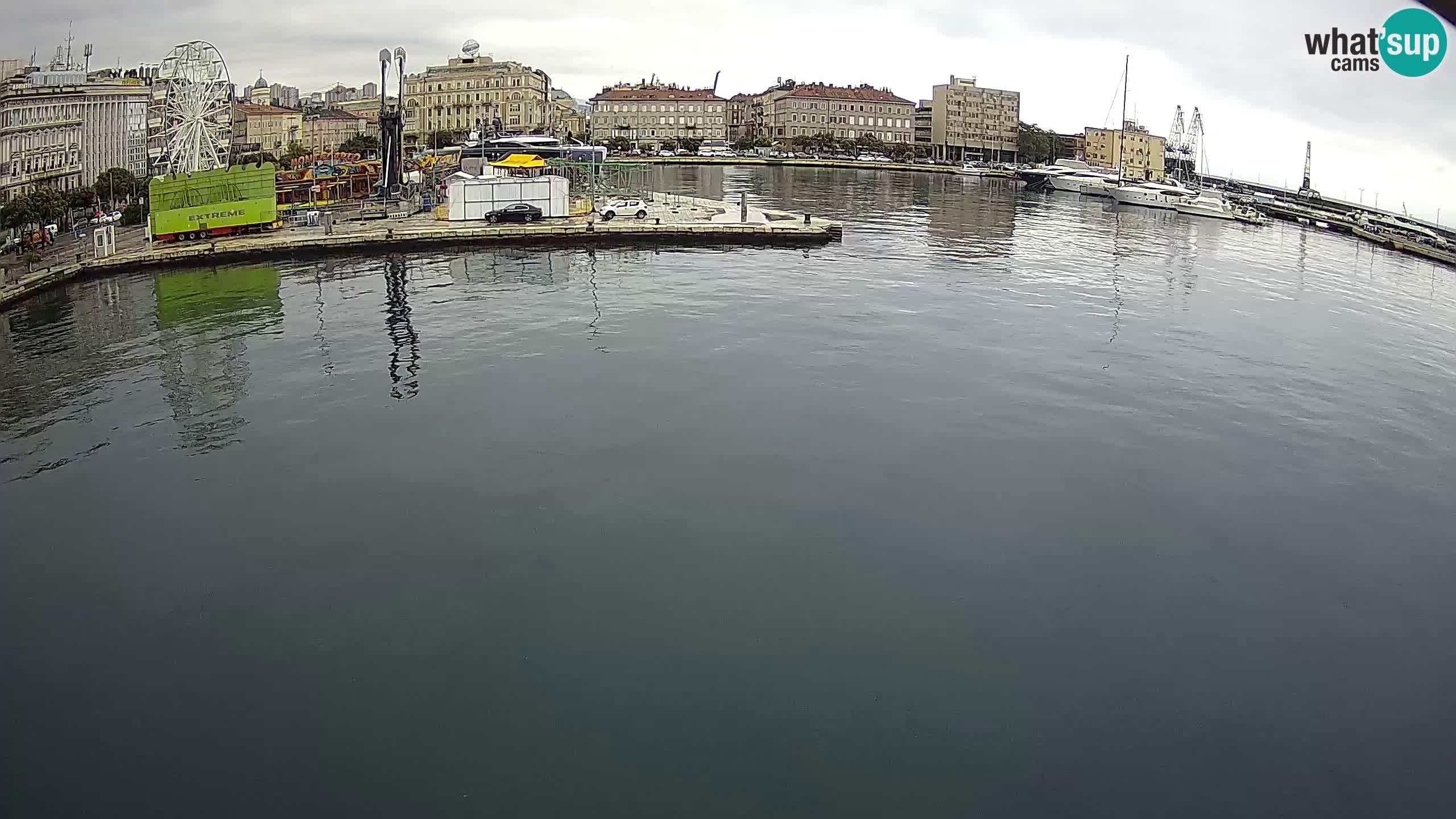 Botel Marina cámara web en vivo Rijeka
