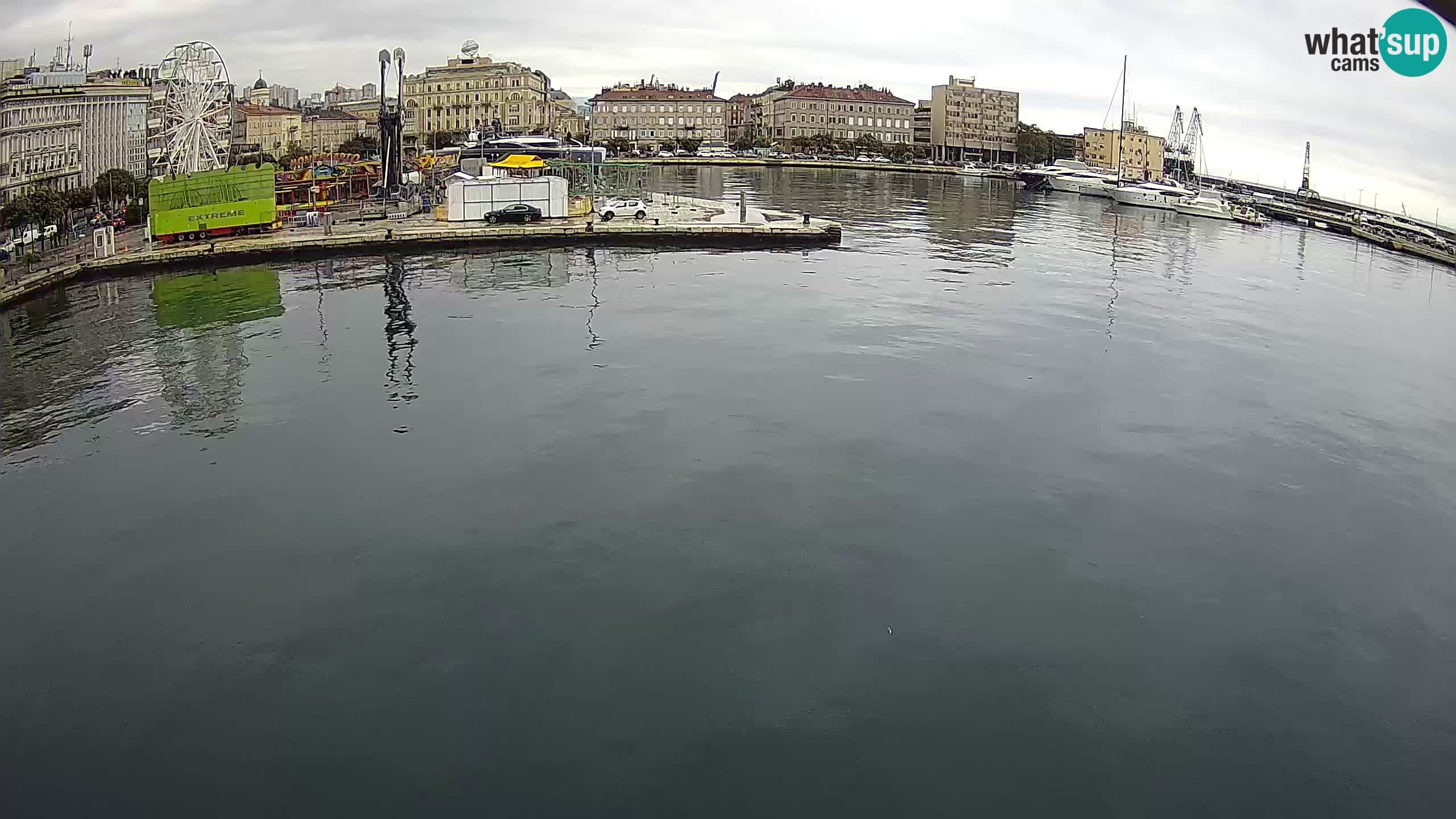 Rijeka – Botel Marina webcam en direct