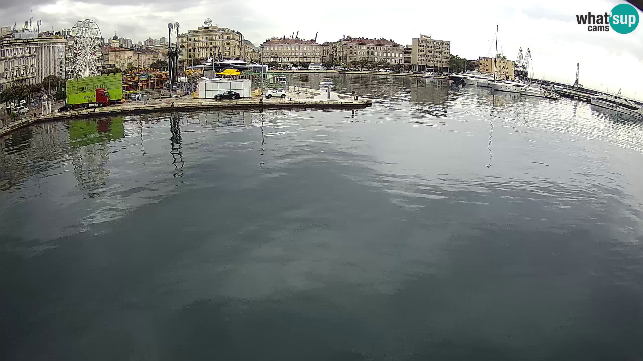 Rijeka – Botel Marina webcam en direct