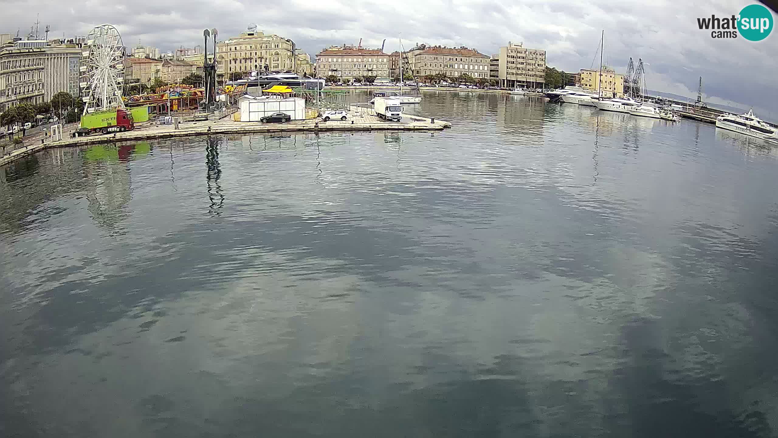 Rijeka – Botel Marina web kamera