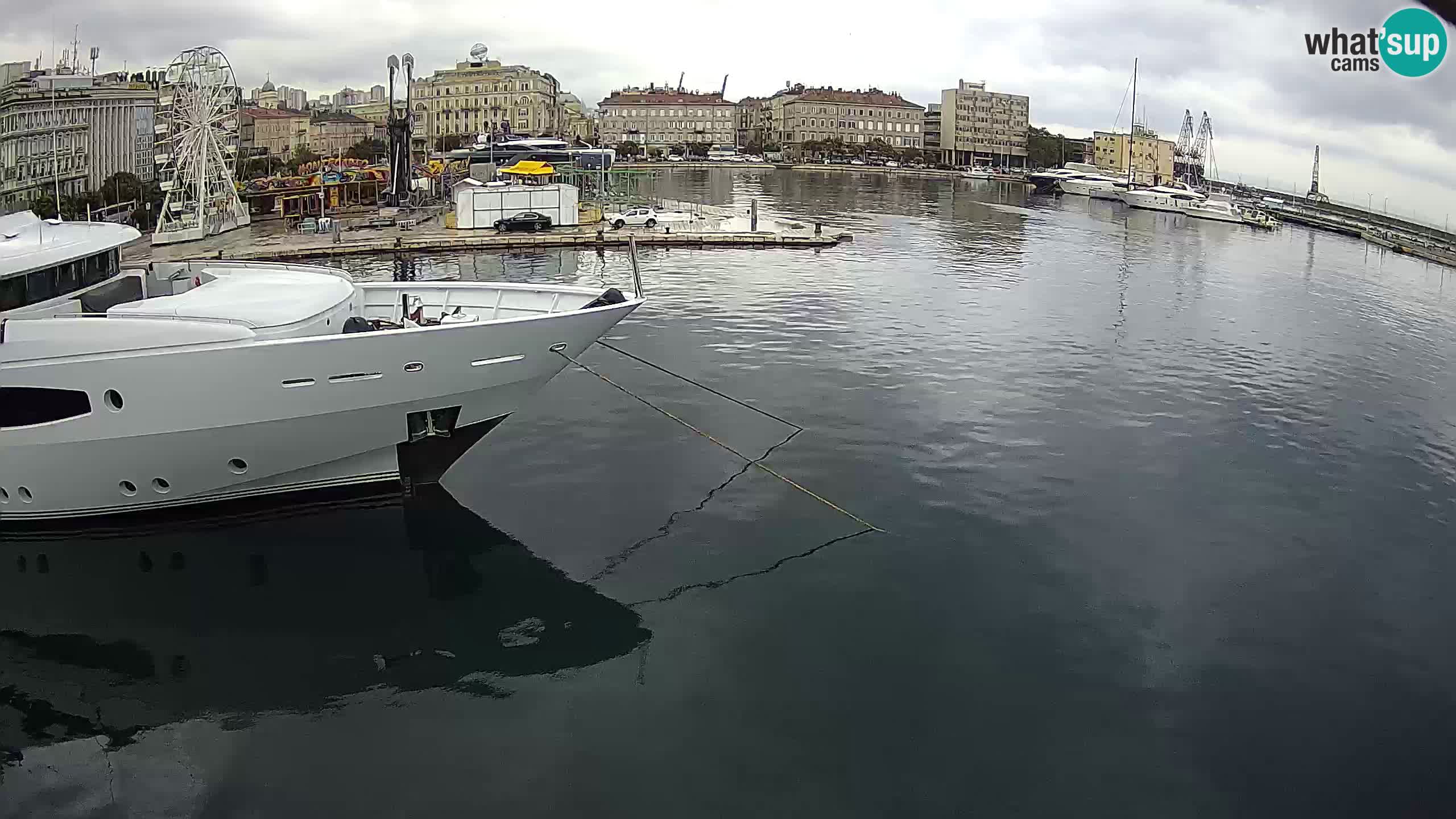 Rijeka – Botel Marina webcam en direct