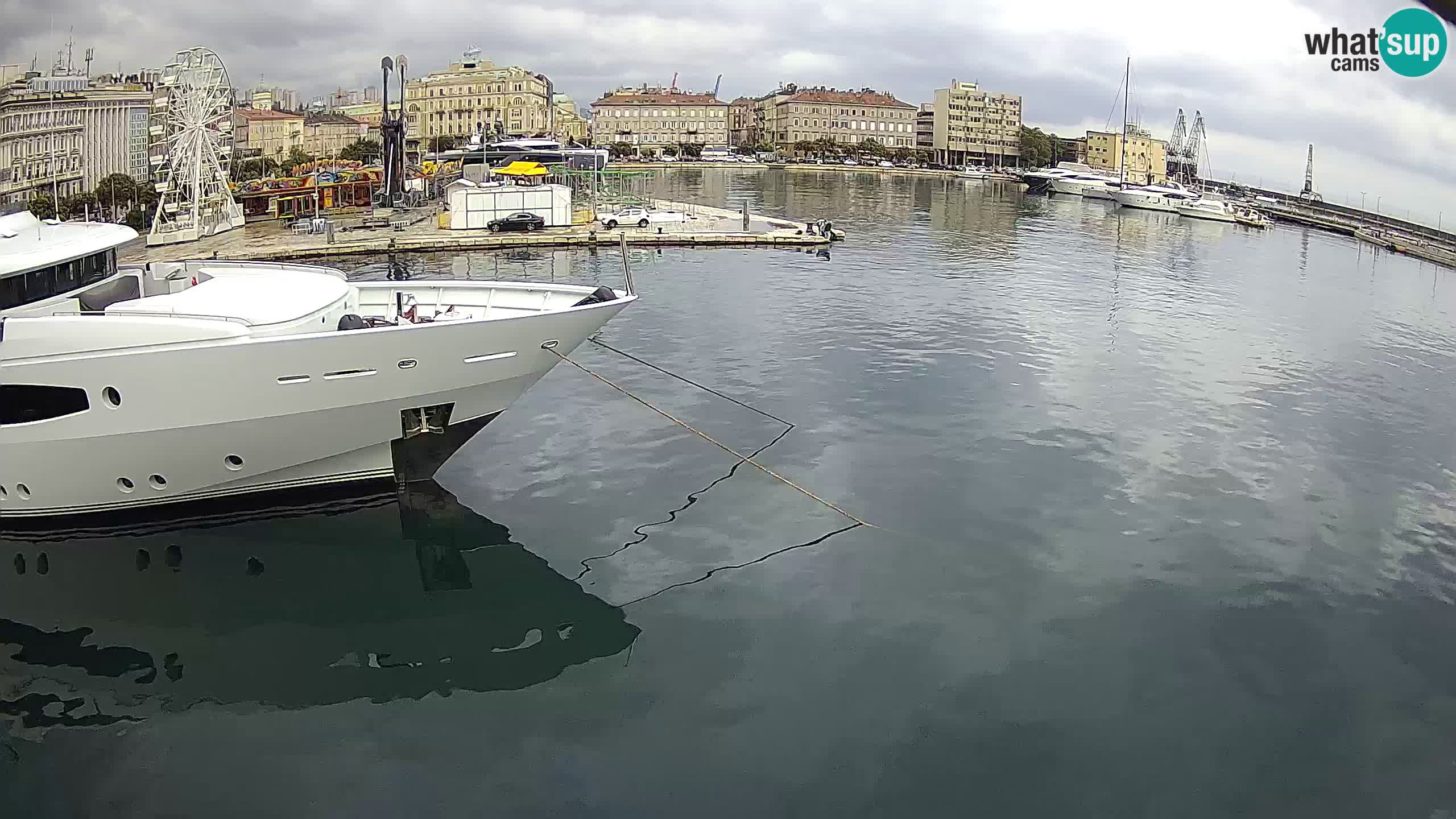 Rijeka – Botel Marina web kamera