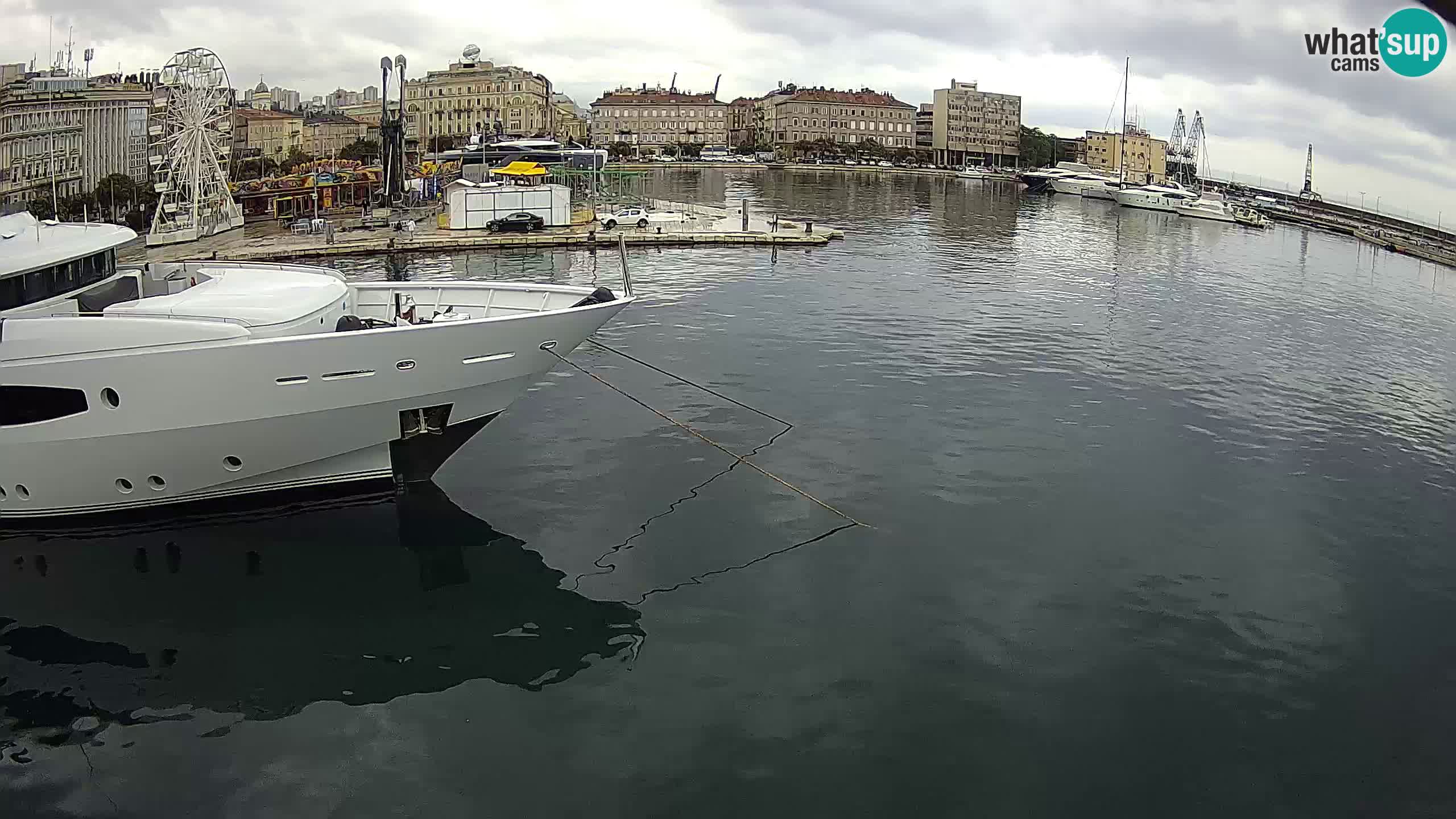 Botel Marina – Fiume live webcam