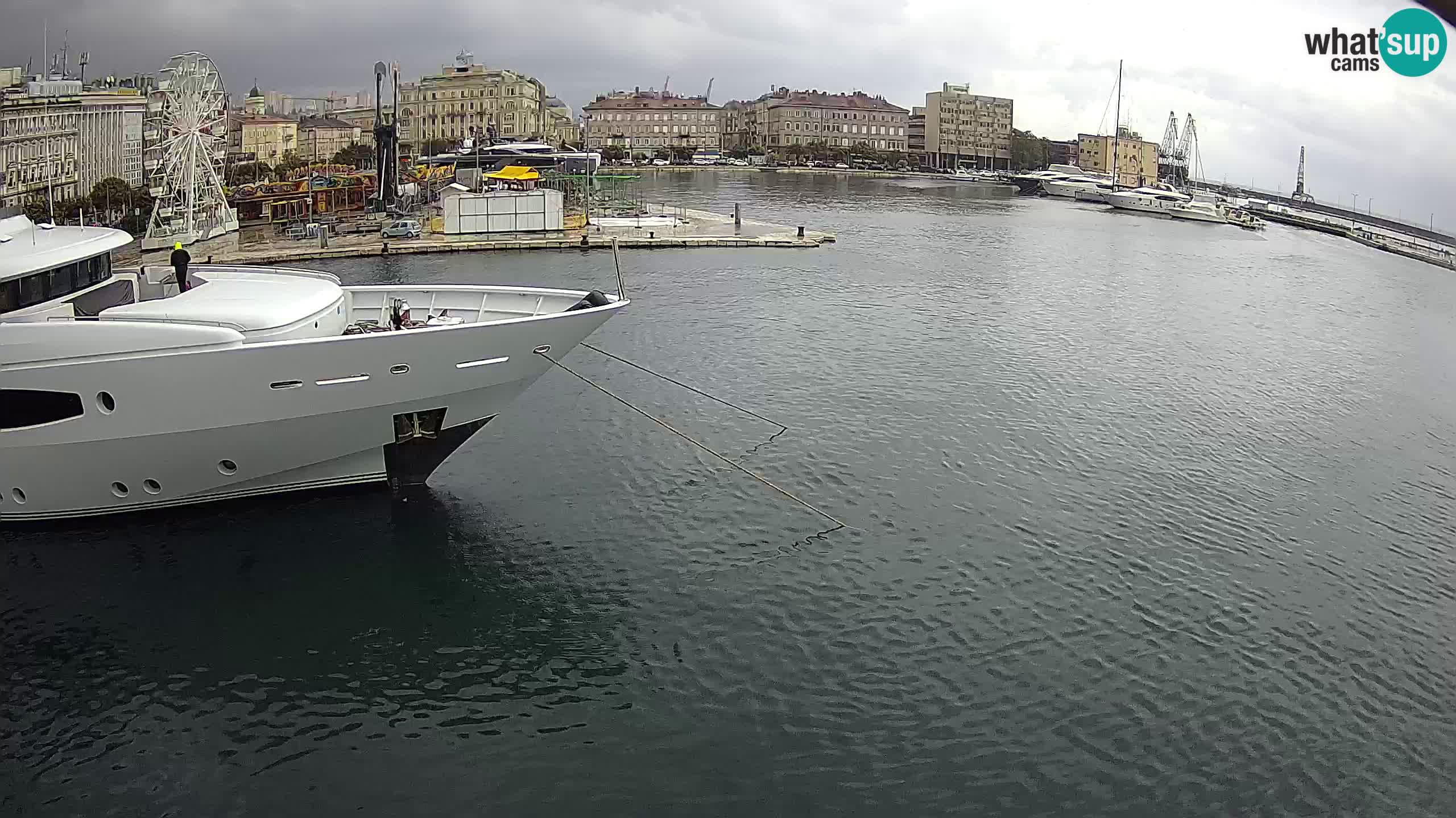 Botel Marina – Rijeka live cam