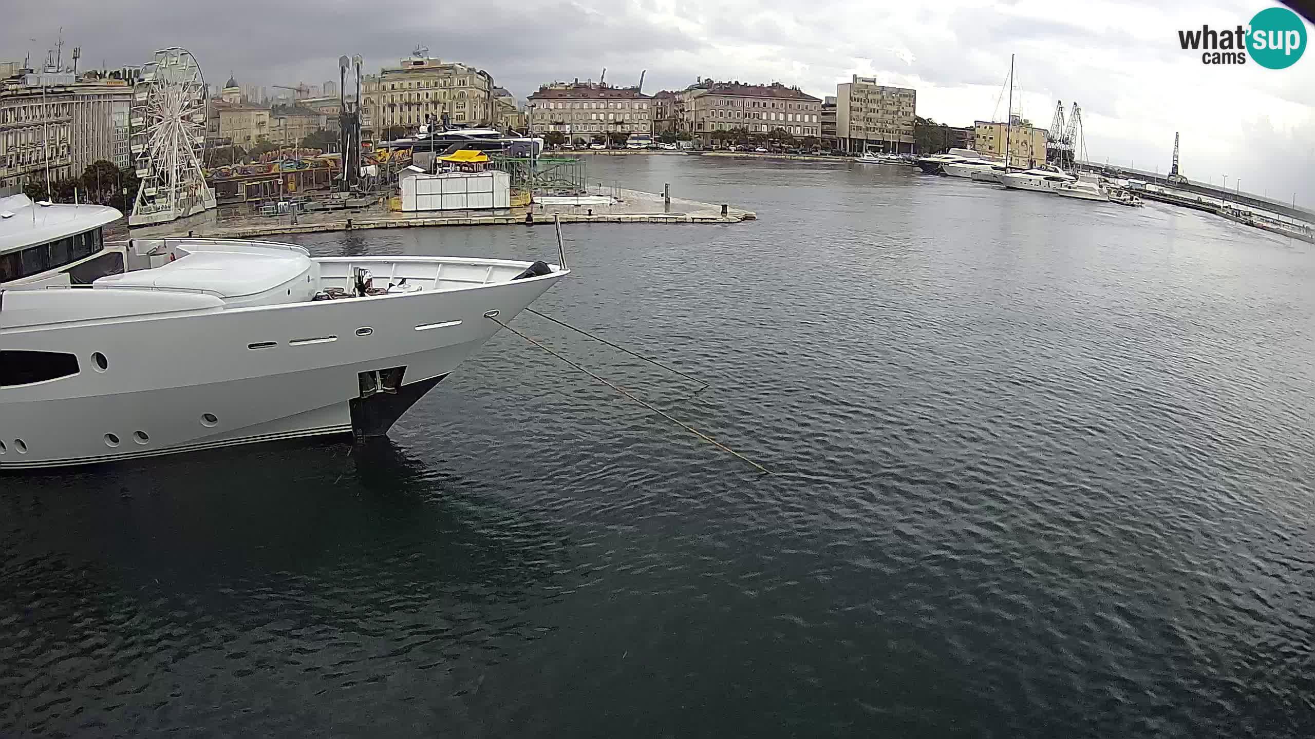 Botel Marina – Rijeka webcam