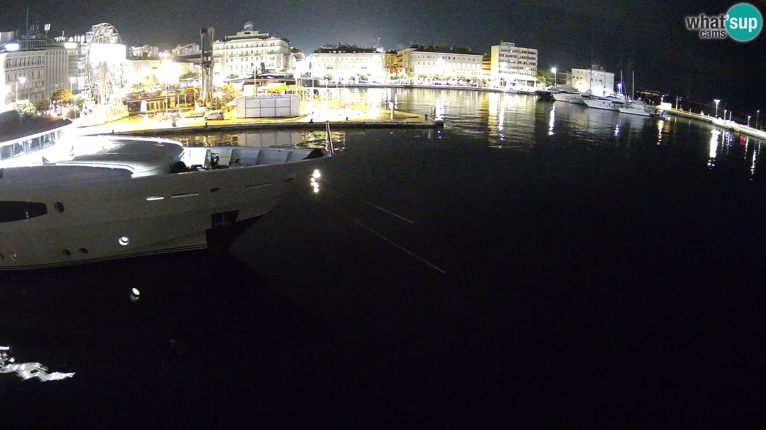 Rijeka – Botel Marina webcam en direct