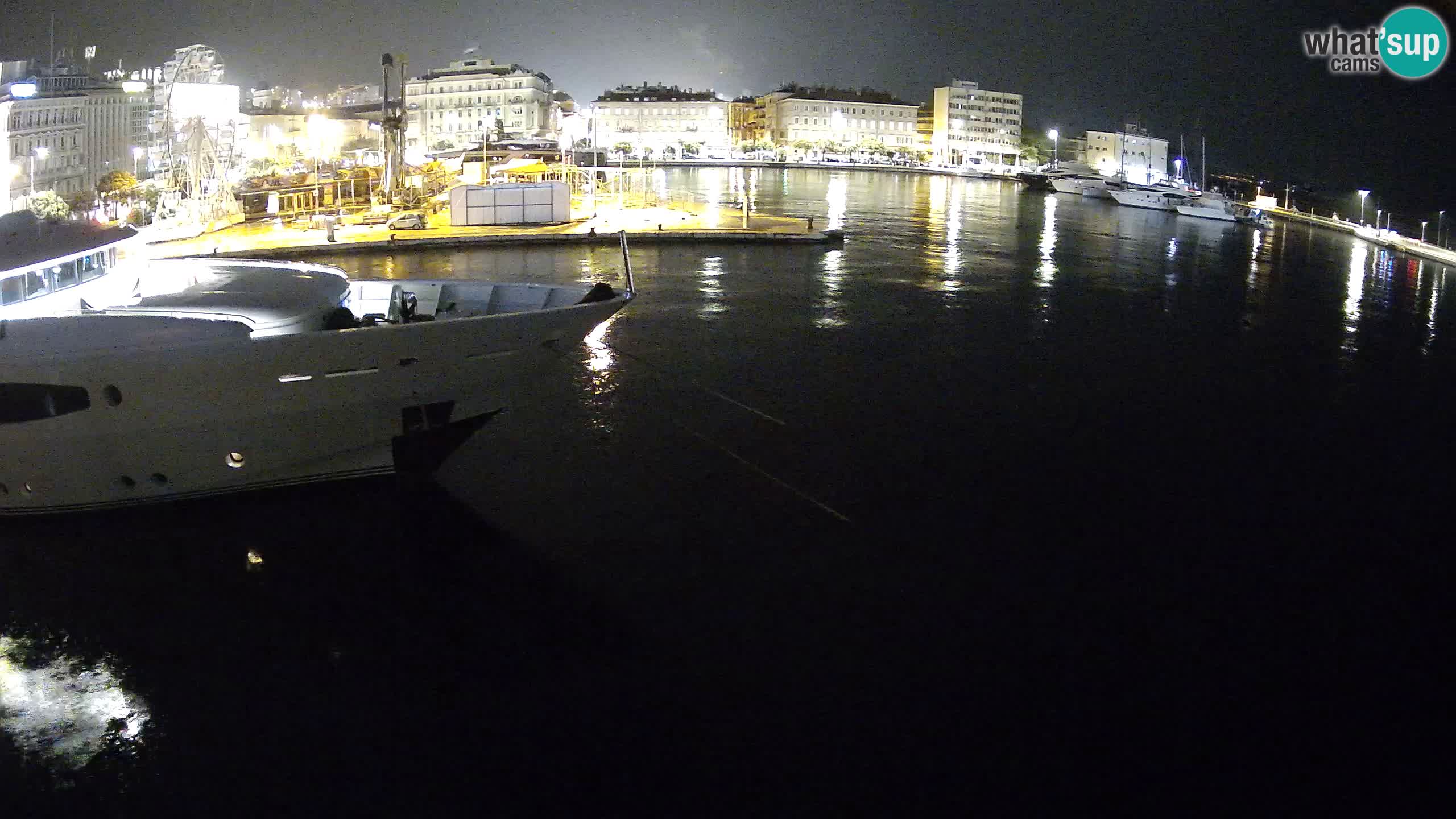 Reka – Botel Marina spletna kamera