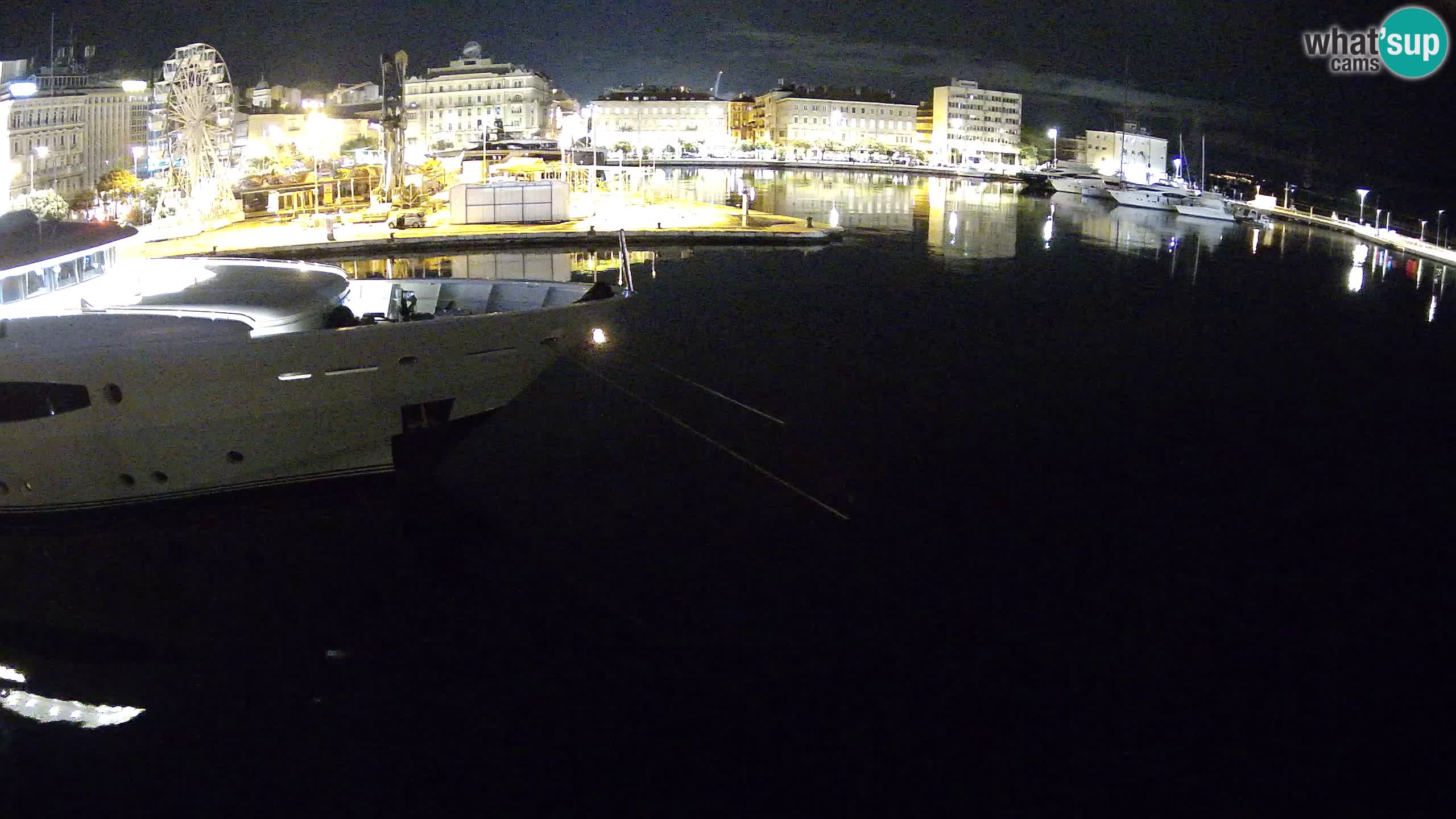Botel Marina – Rijeka live cam