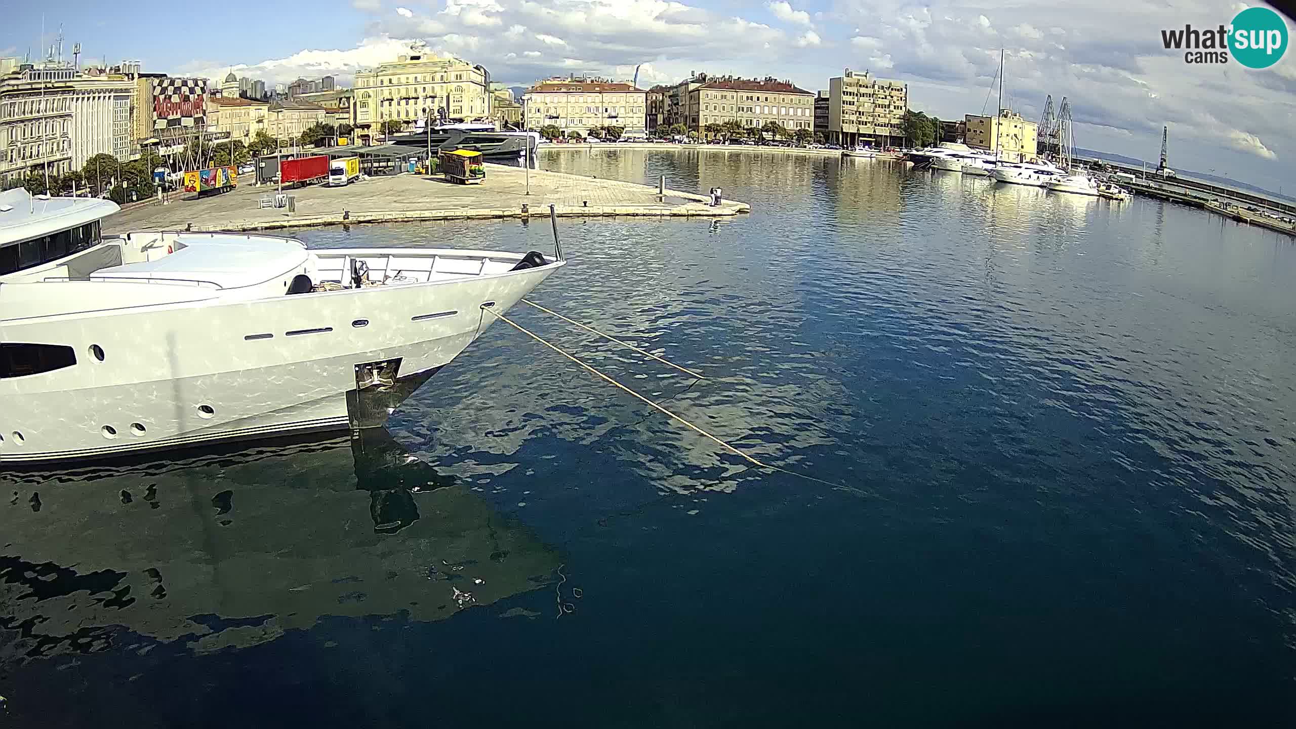 Botel Marina – Fiume live webcam