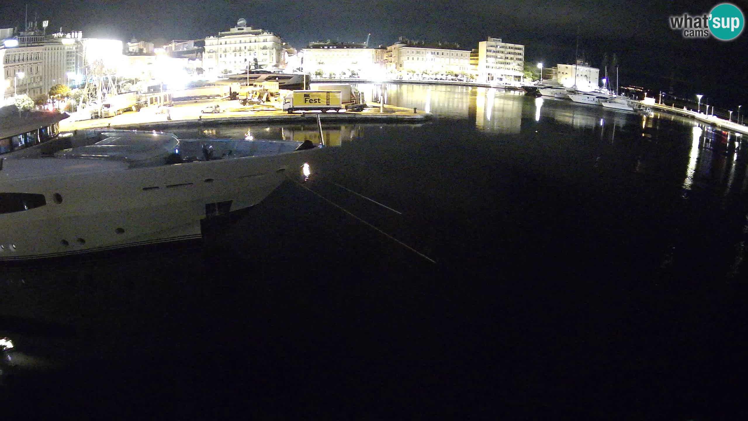 Reka – Botel Marina spletna kamera