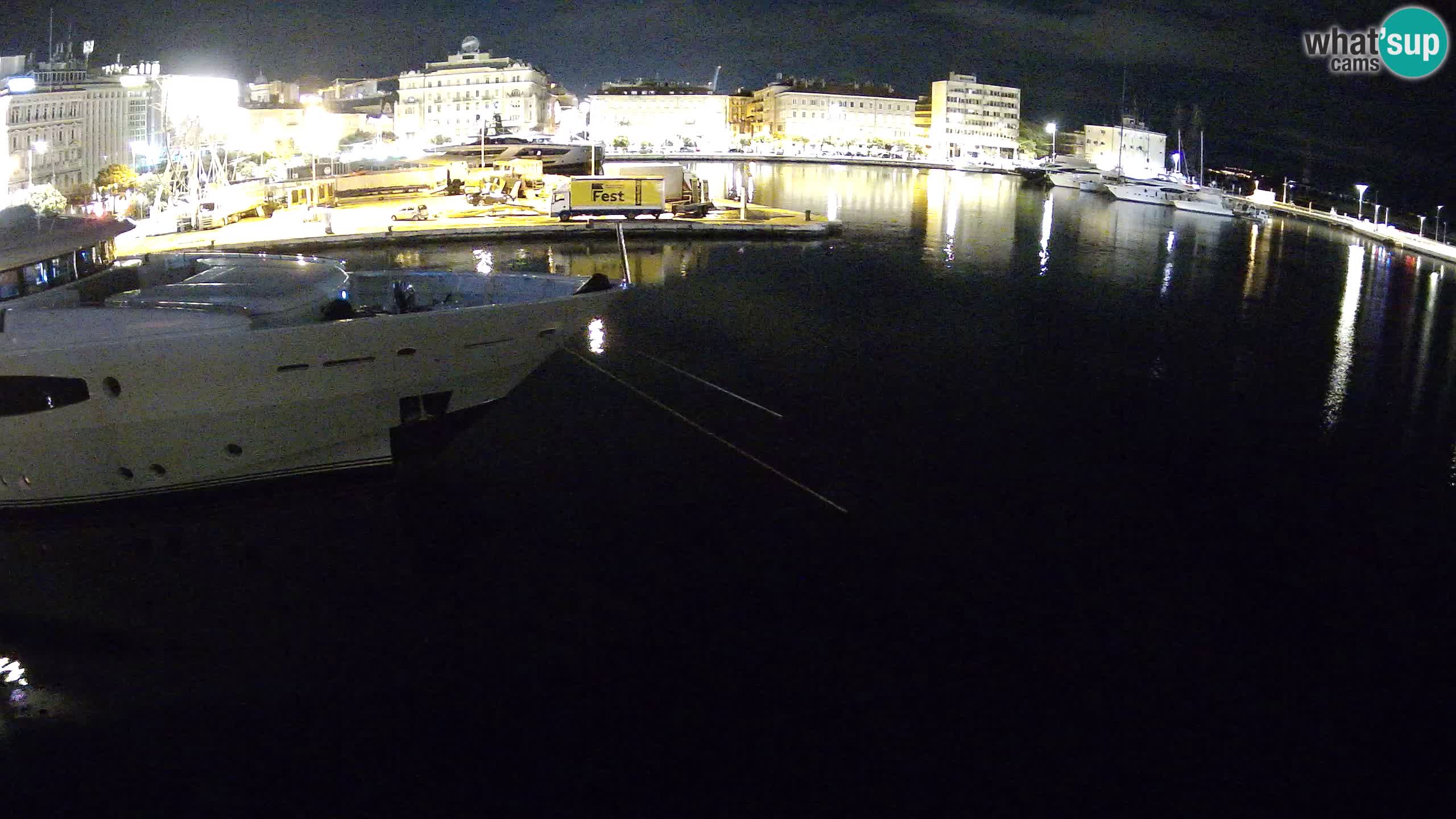 Botel Marina – Fiume live webcam