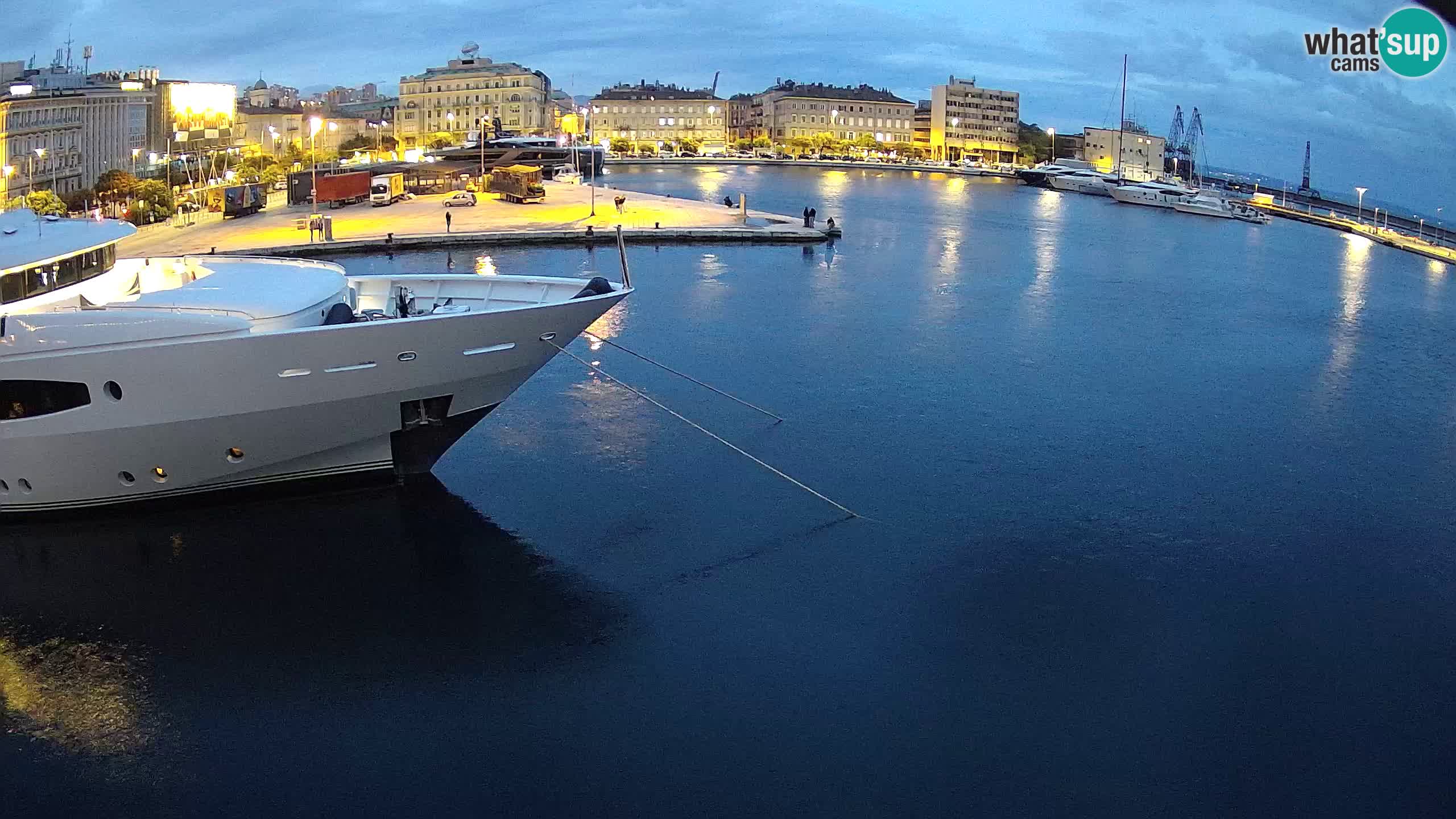 Botel Marina – Fiume live webcam
