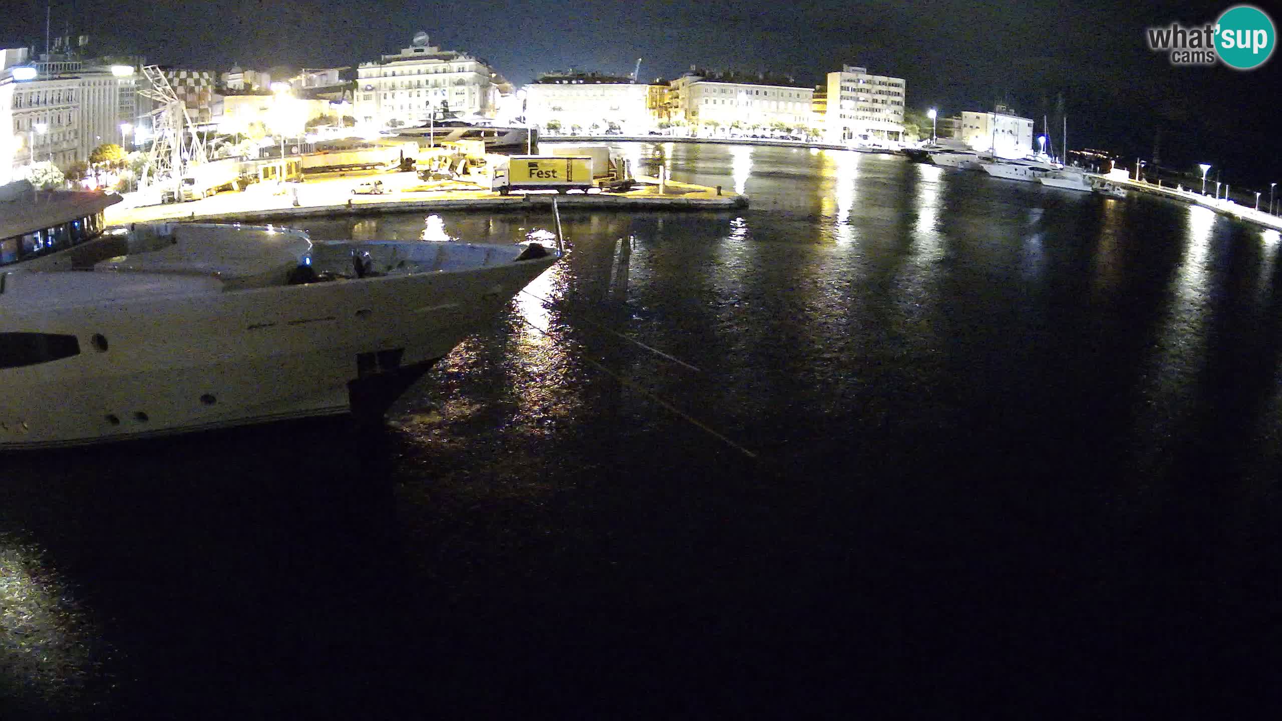 Botel Marina – Rijeka live cam