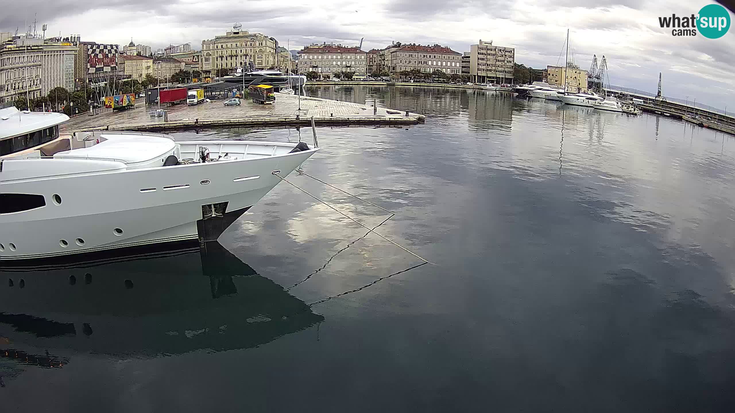 Botel Marina – Fiume live webcam
