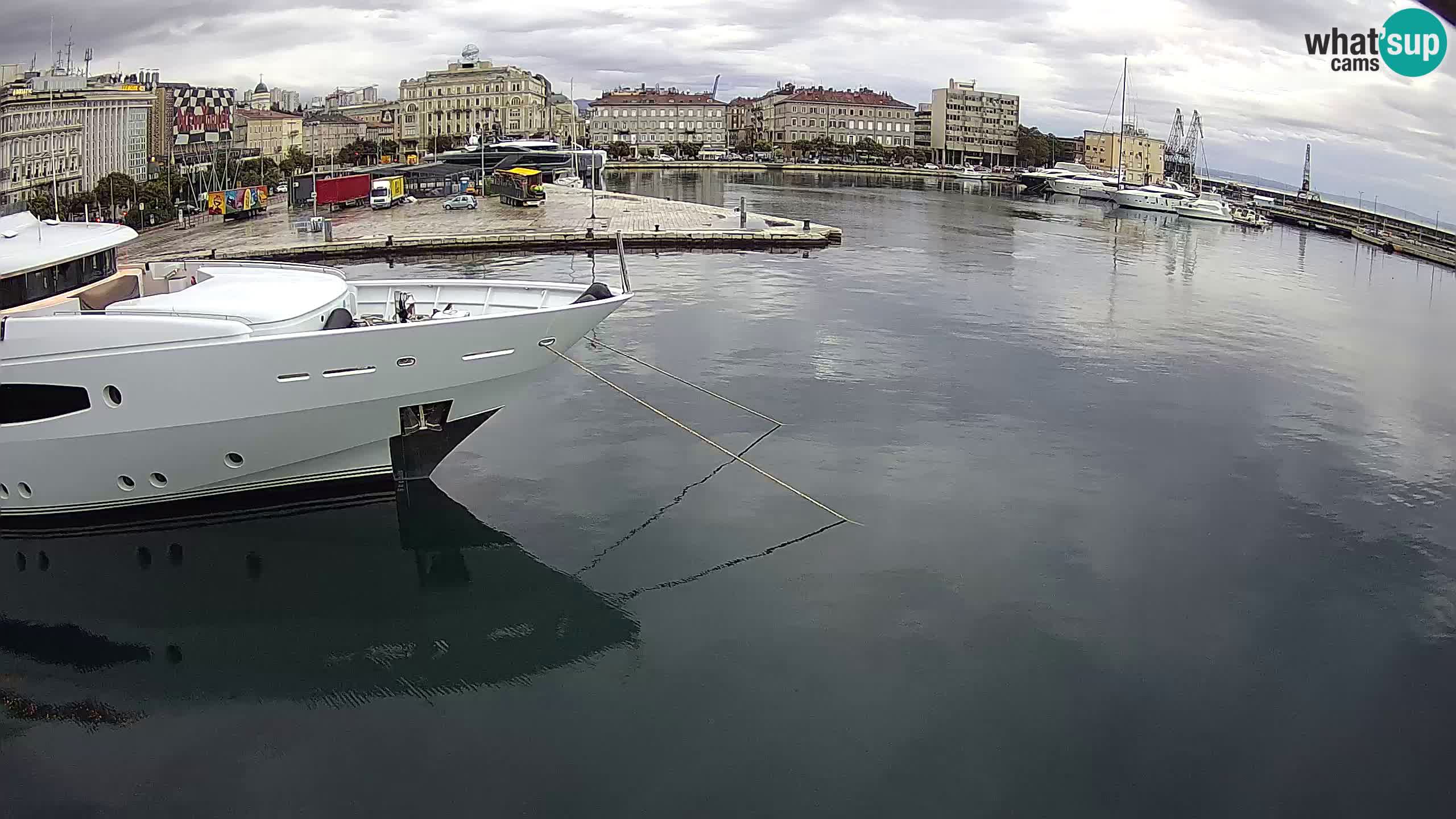 Rijeka – Botel Marina web kamera