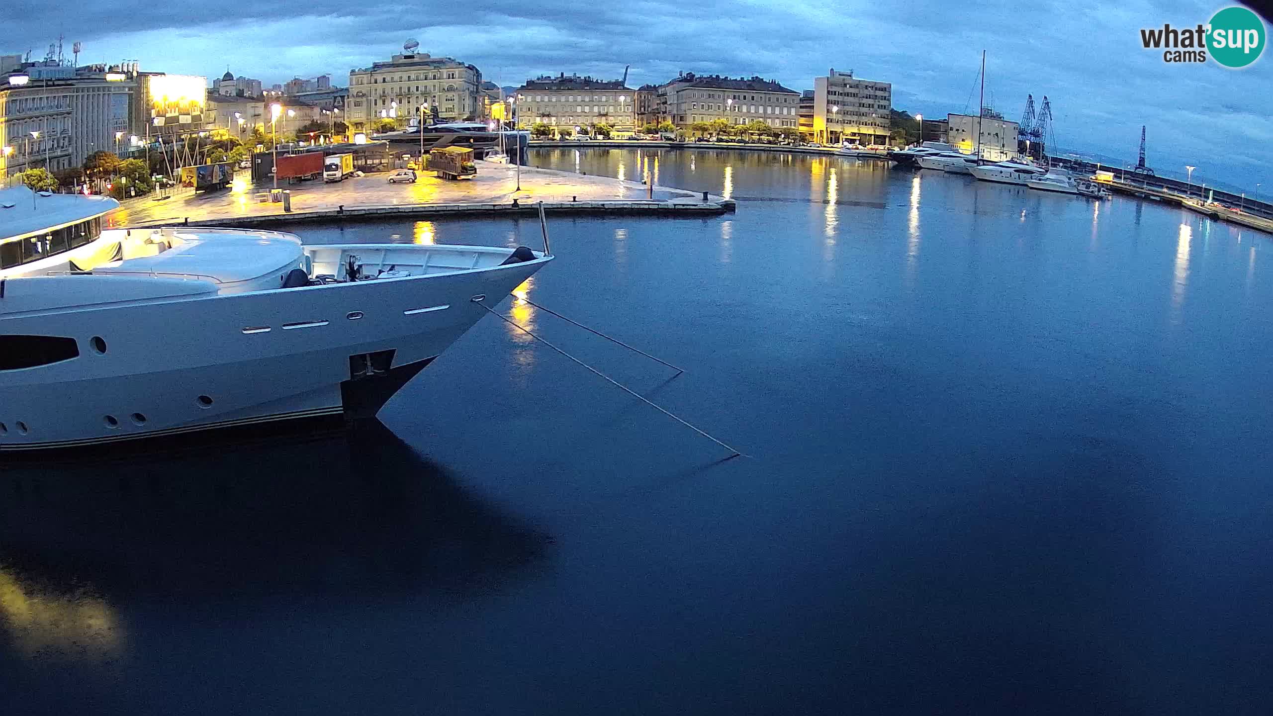 Botel Marina – Fiume live webcam