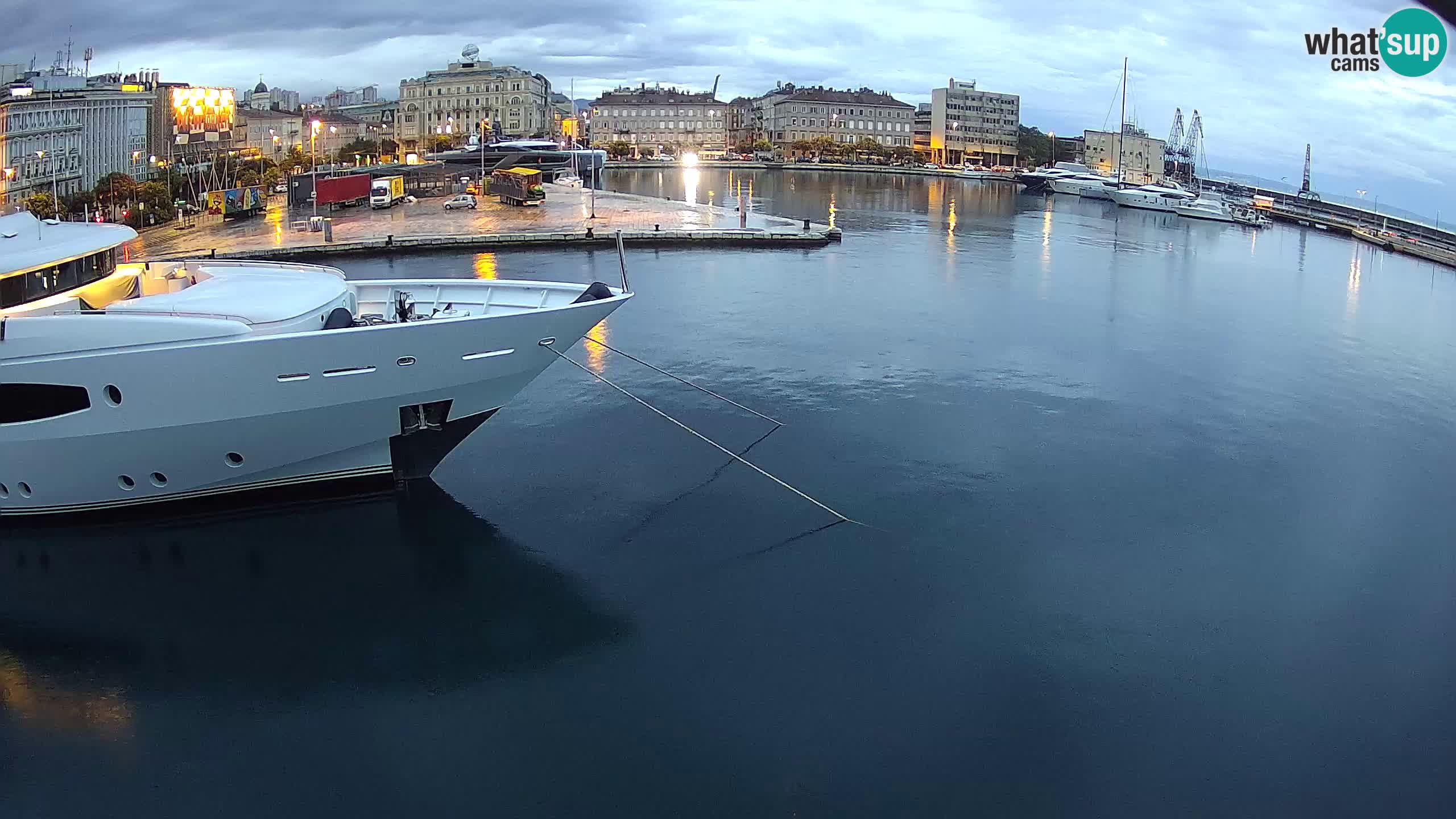 Rijeka – Botel Marina web kamera
