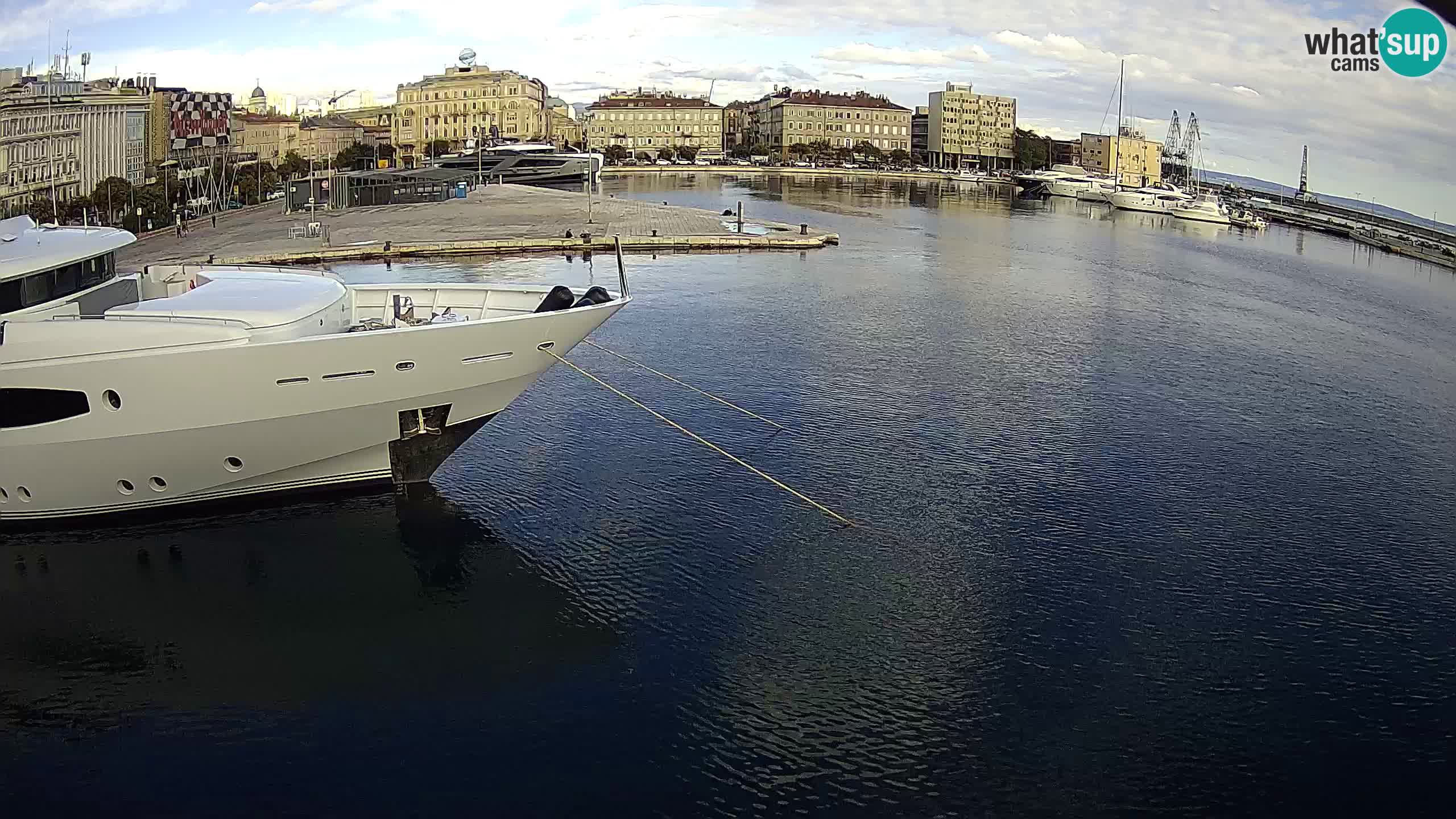 Botel Marina – Rijeka webcam