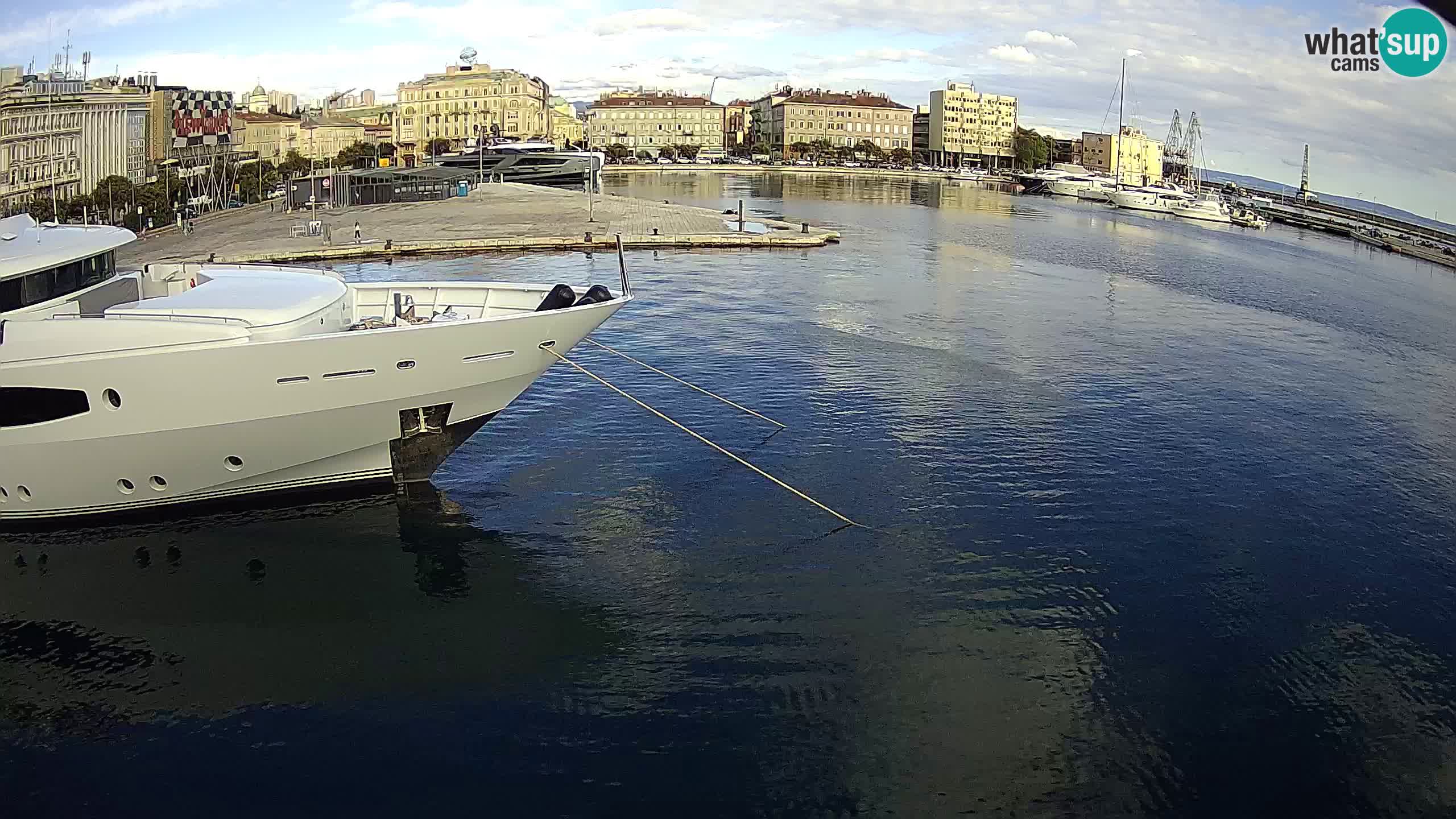 Botel Marina – Fiume live webcam
