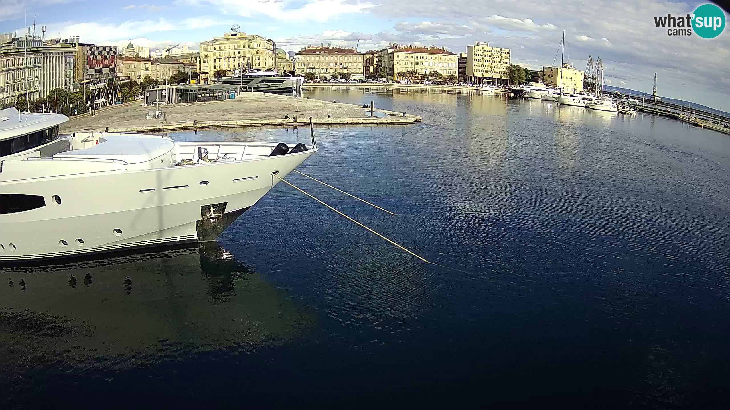 Rijeka – Botel Marina web kamera