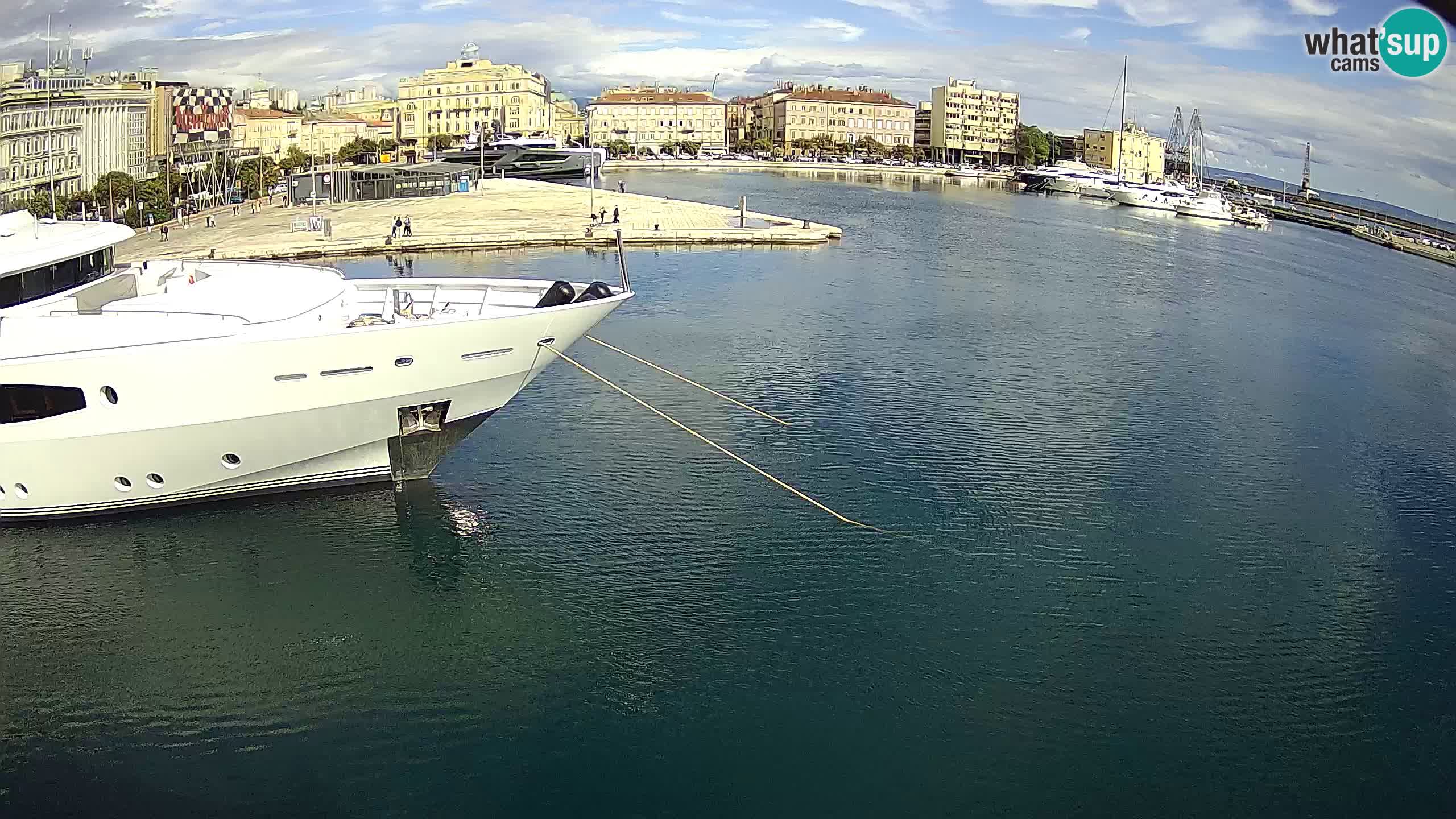 Rijeka – Botel Marina webcam en direct