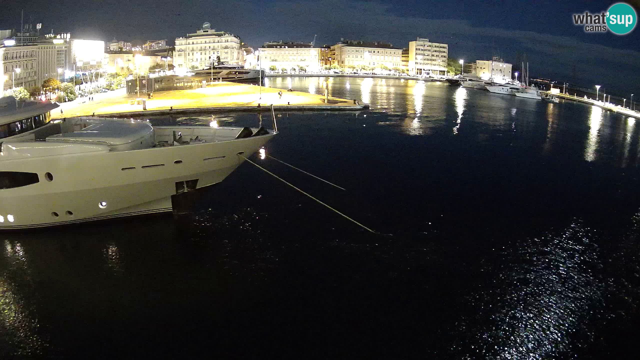 Botel Marina – Fiume live webcam