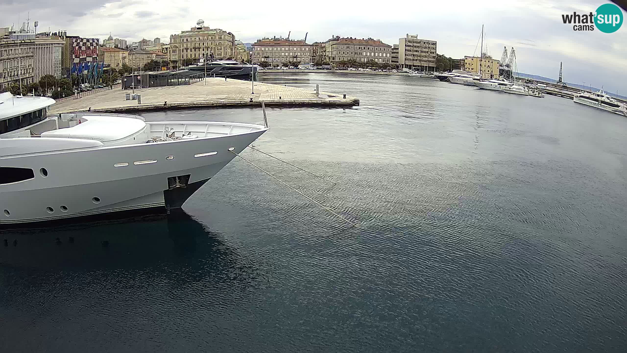 Rijeka – Botel Marina web kamera