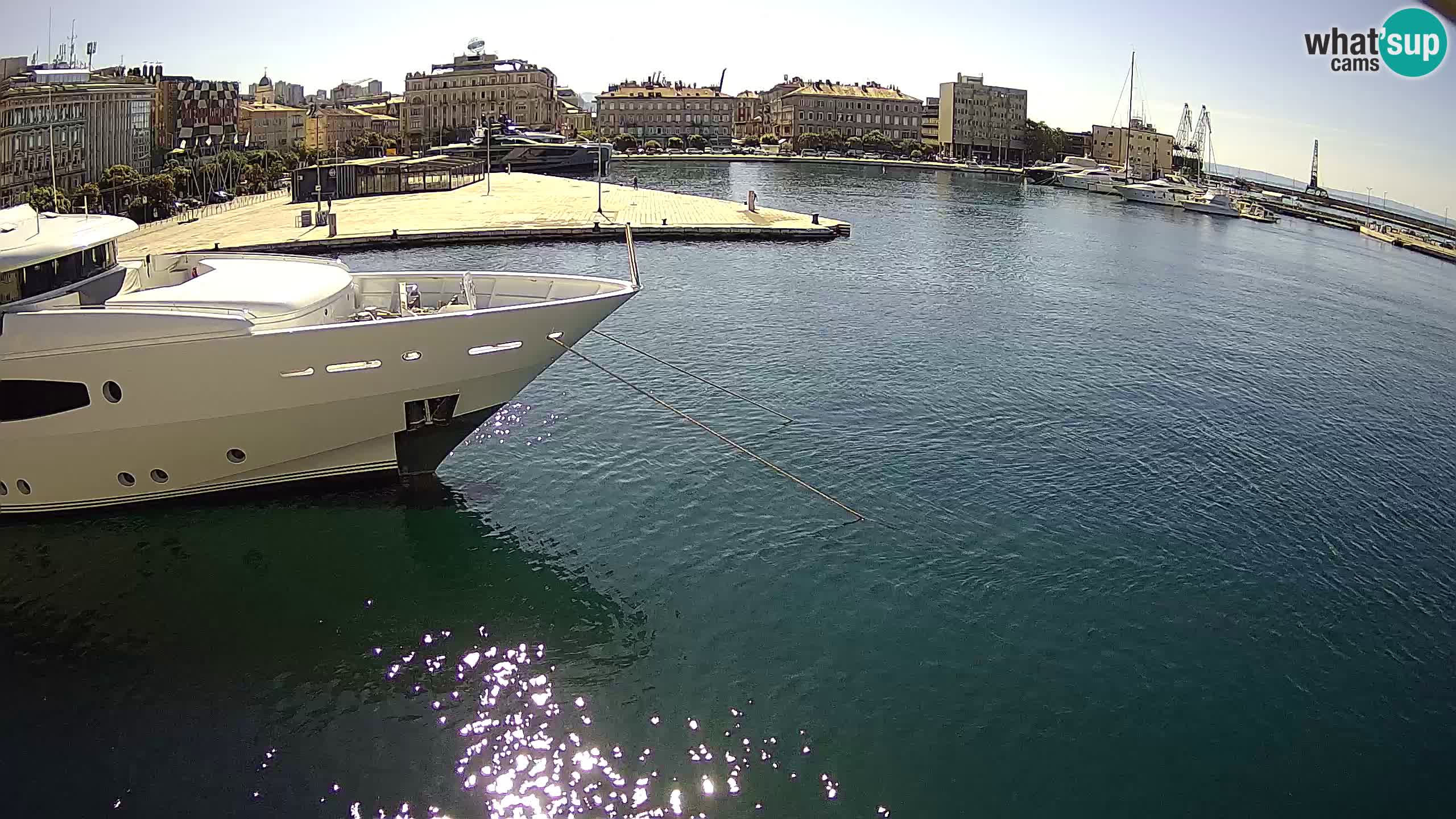 Botel Marina – Fiume live webcam