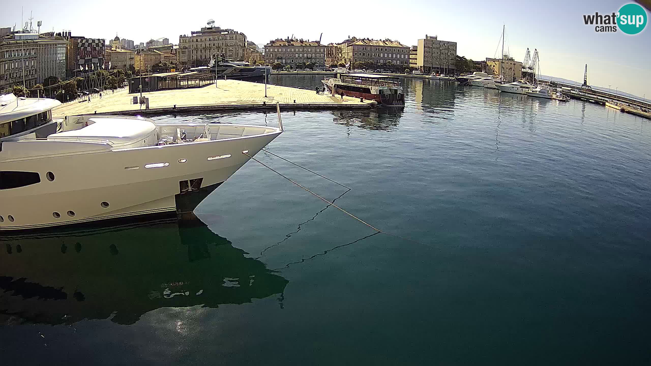 Botel Marina – Rijeka webcam