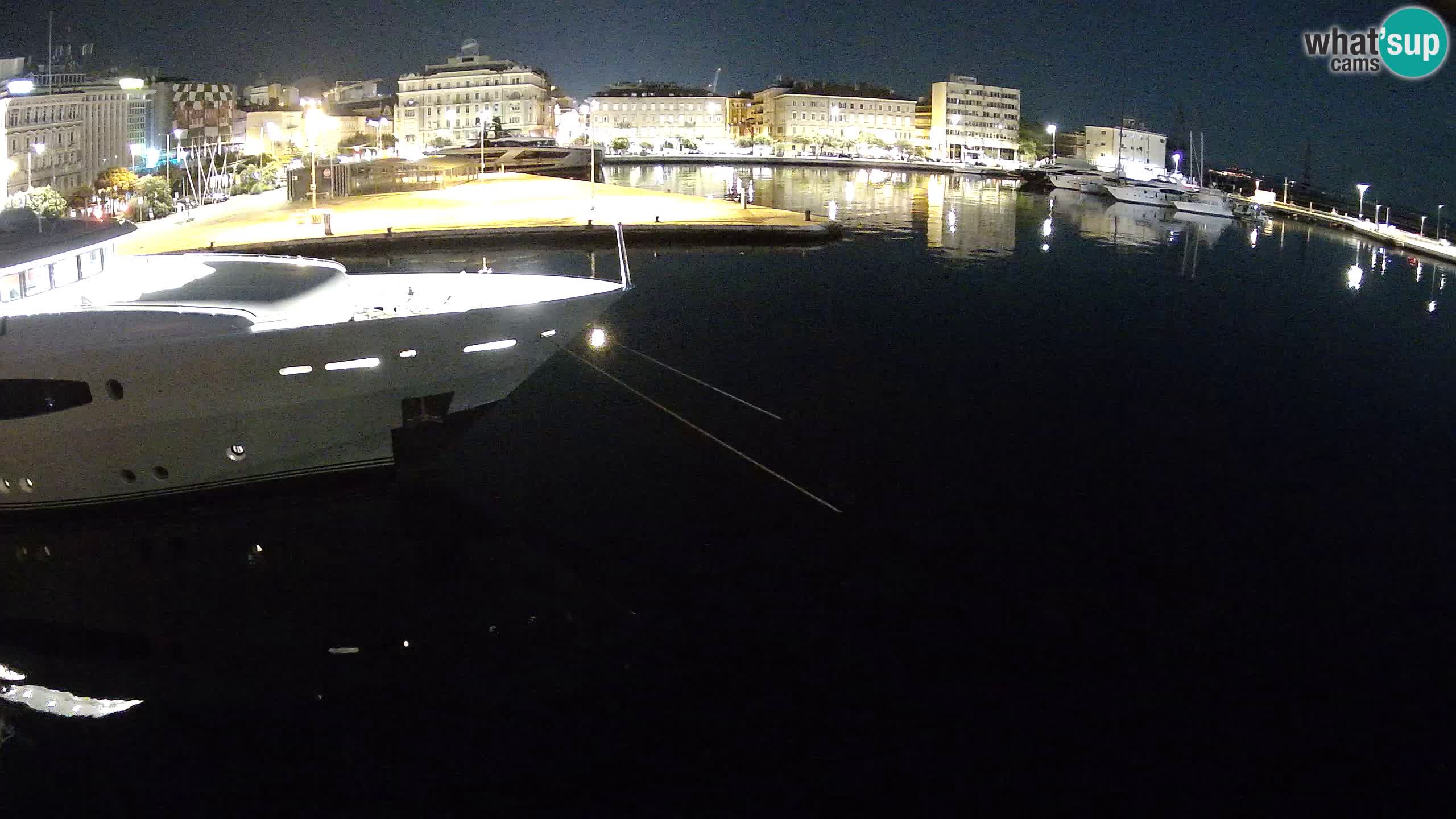 Reka – Botel Marina spletna kamera