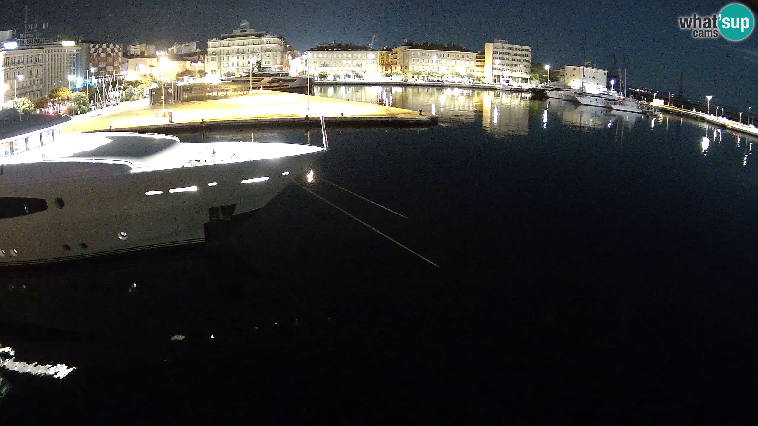 Botel Marina – Rijeka webcam