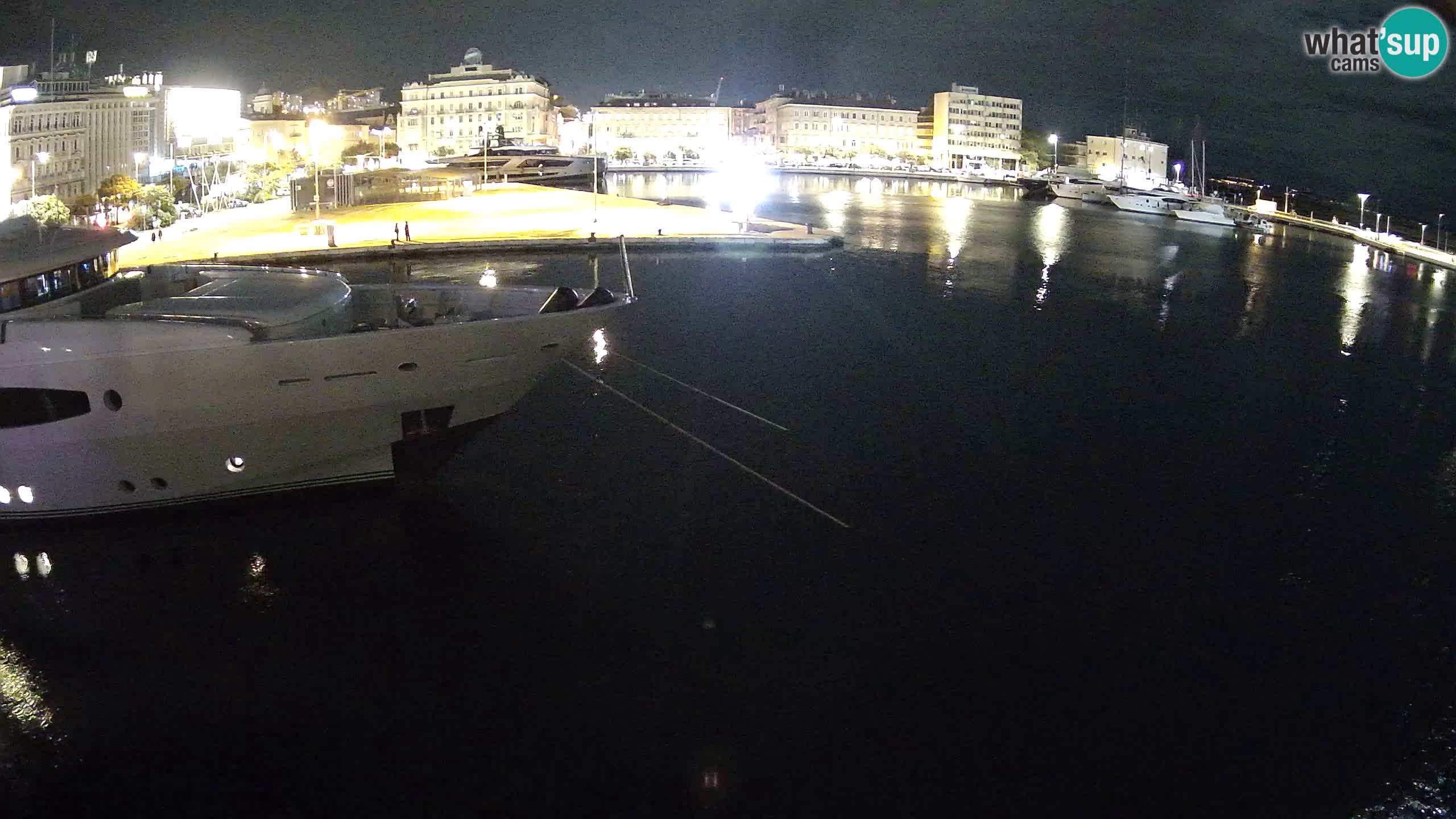 Rijeka – Botel Marina webcam en direct