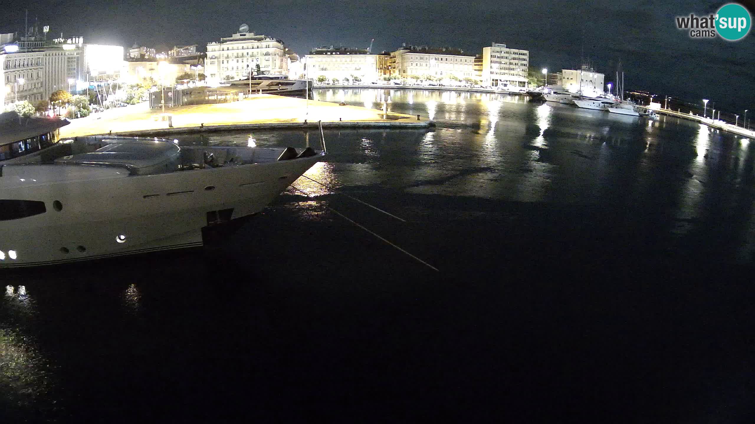 Botel Marina – Rijeka webcam
