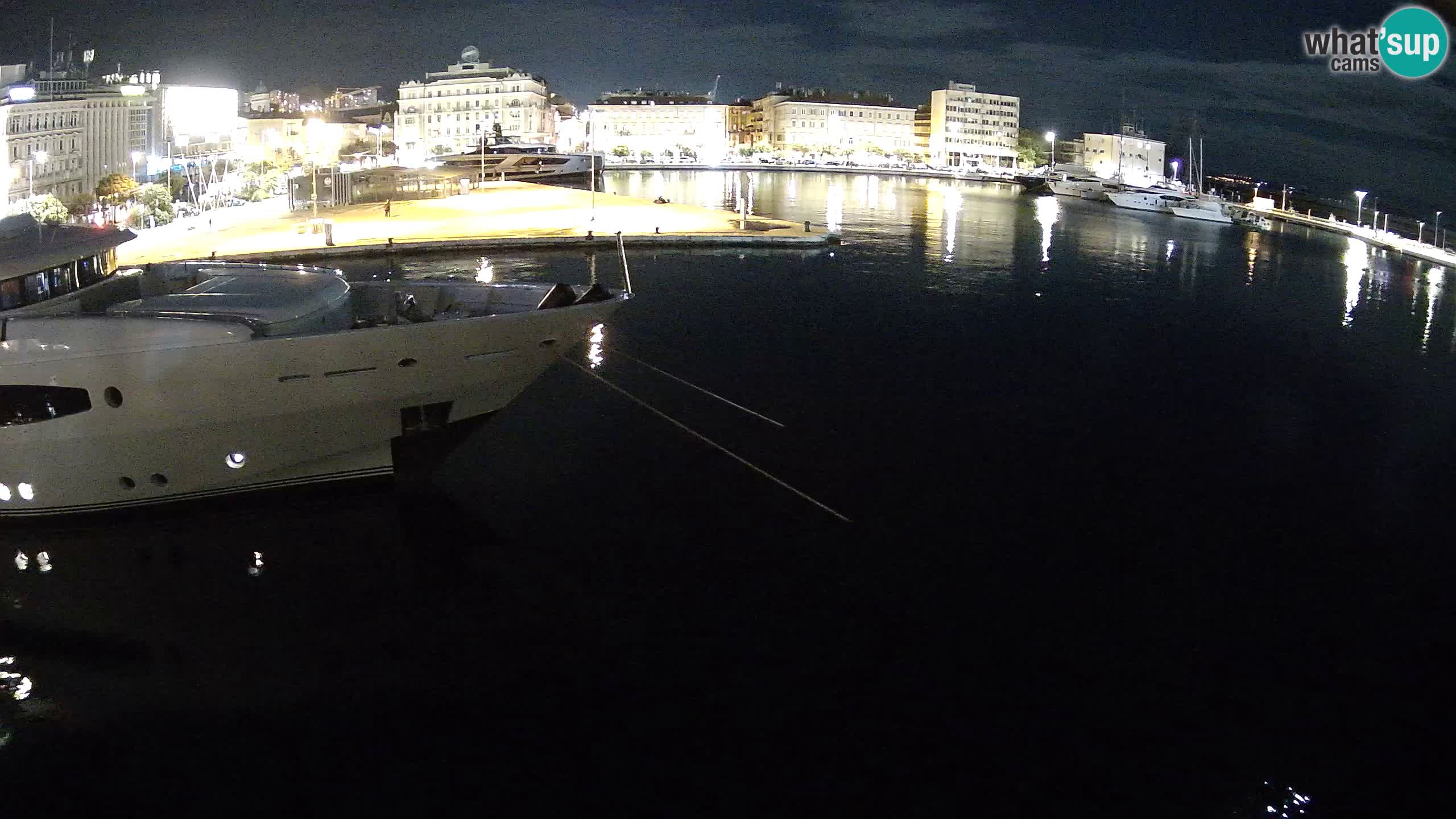 Rijeka – Botel Marina web kamera