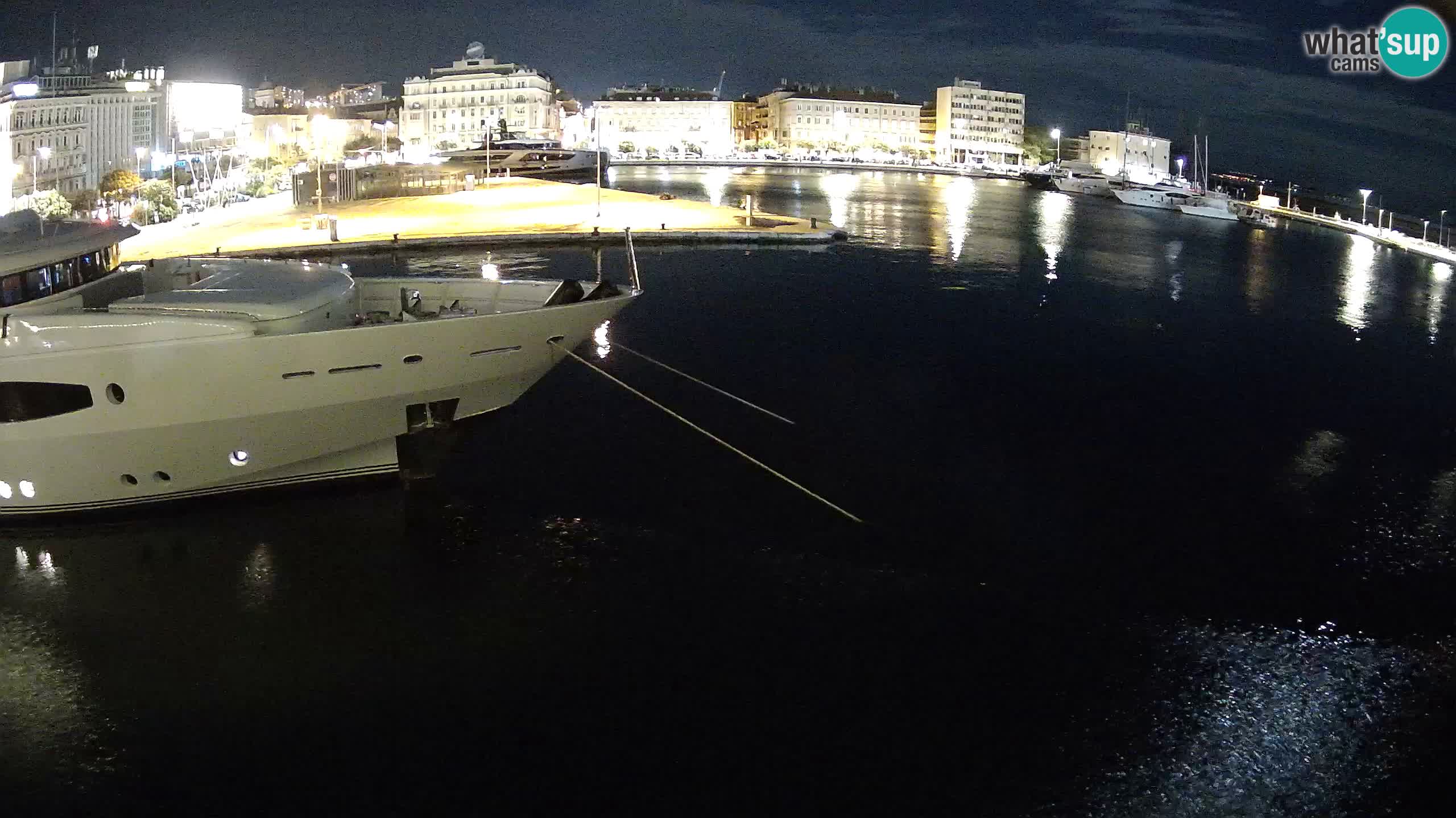 Reka – Botel Marina spletna kamera